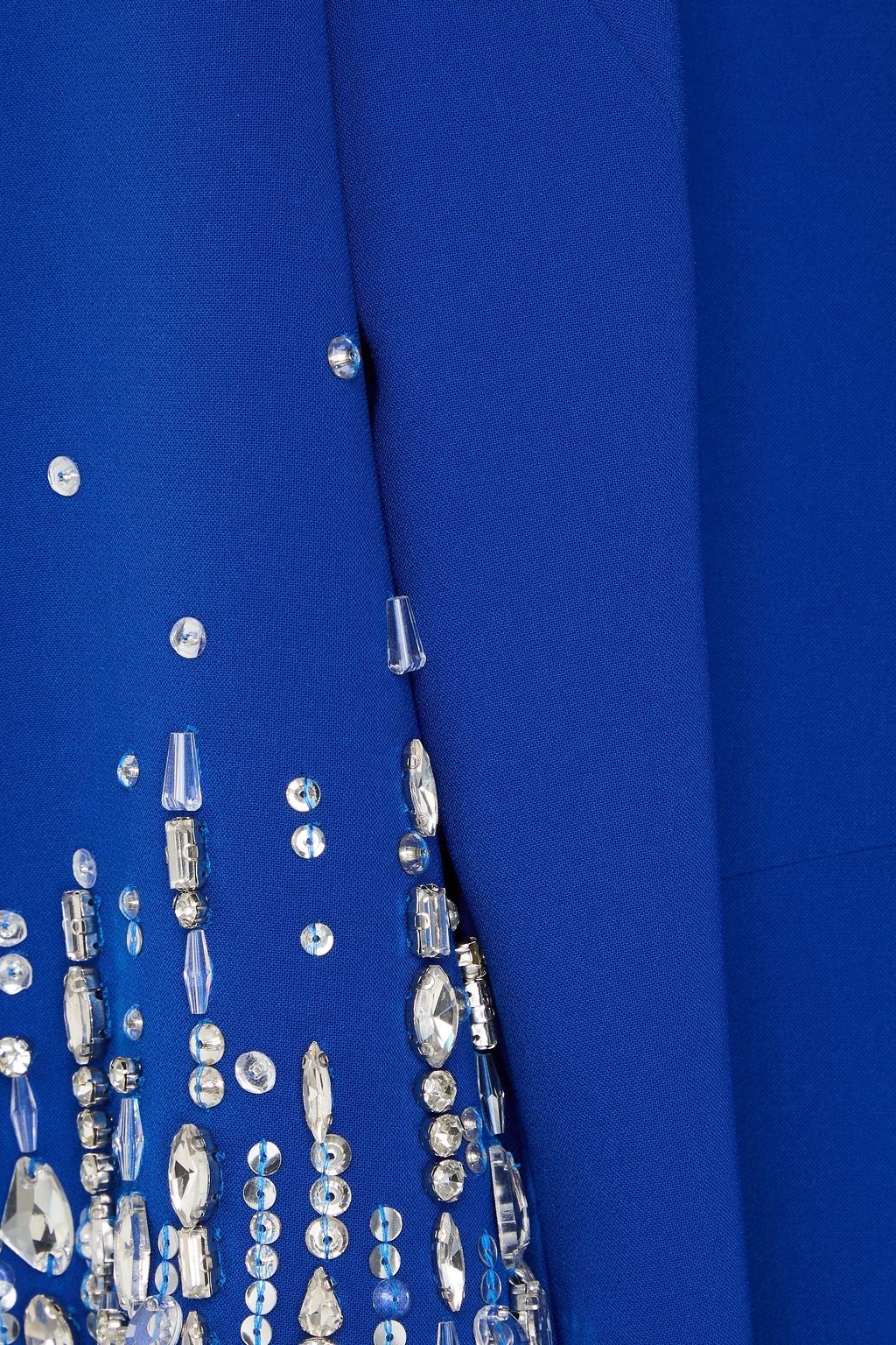 JENNY PACKHAM Embellished crepe midi dress