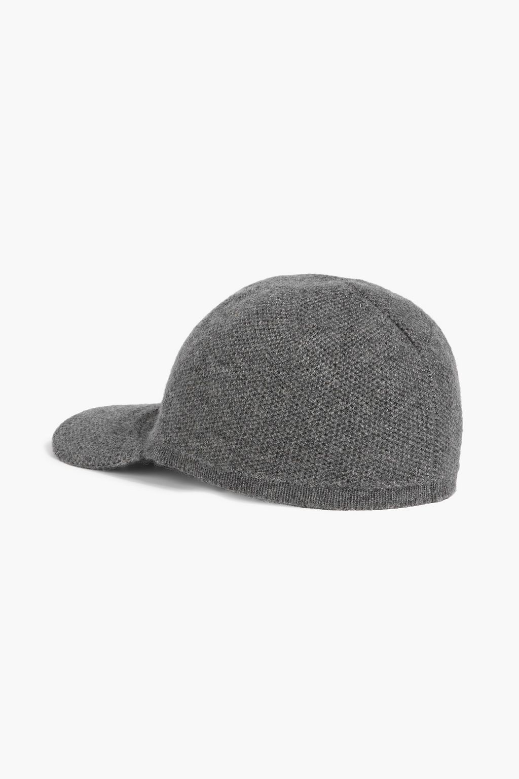 BRUNELLO CUCINELLI Appliquéd knitted baseball cap