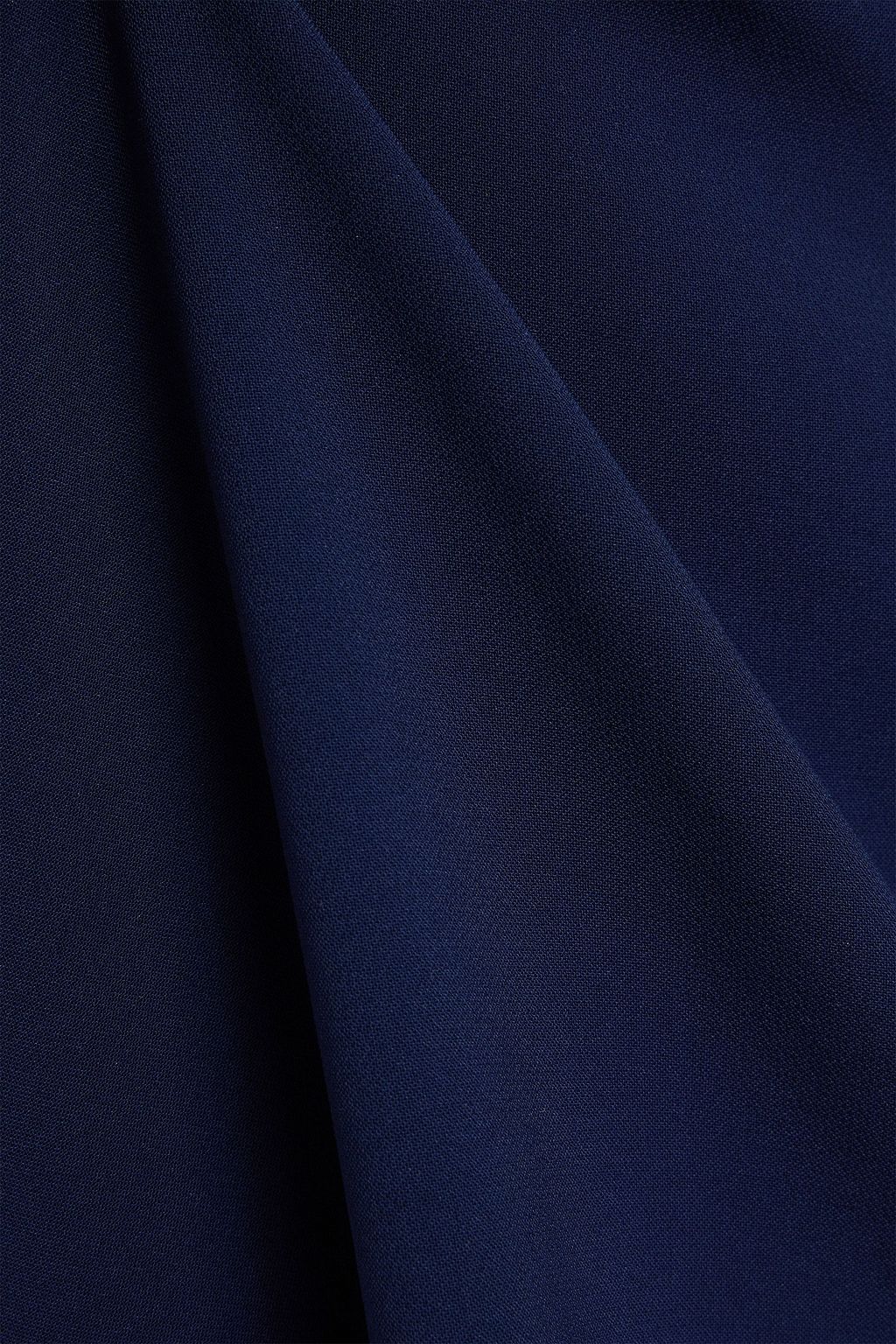 JENNY PACKHAM Off-the-shoulder crystal-embellished crepe midi dress