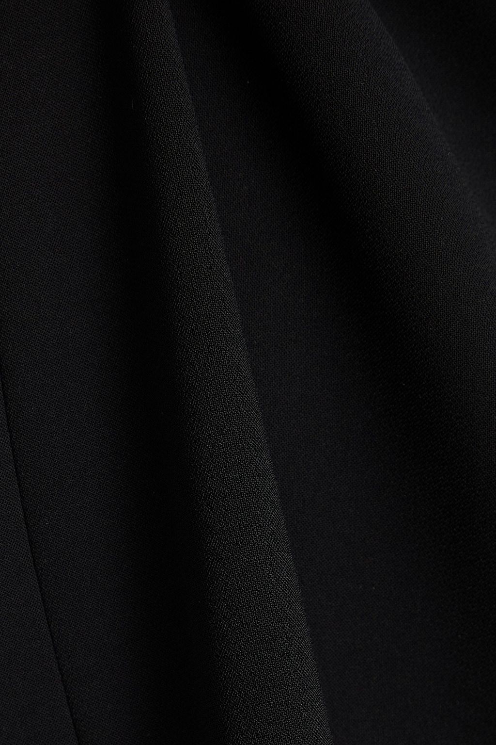 JENNY PACKHAM Off-the-shoulder crystal-embellished crepe midi dress