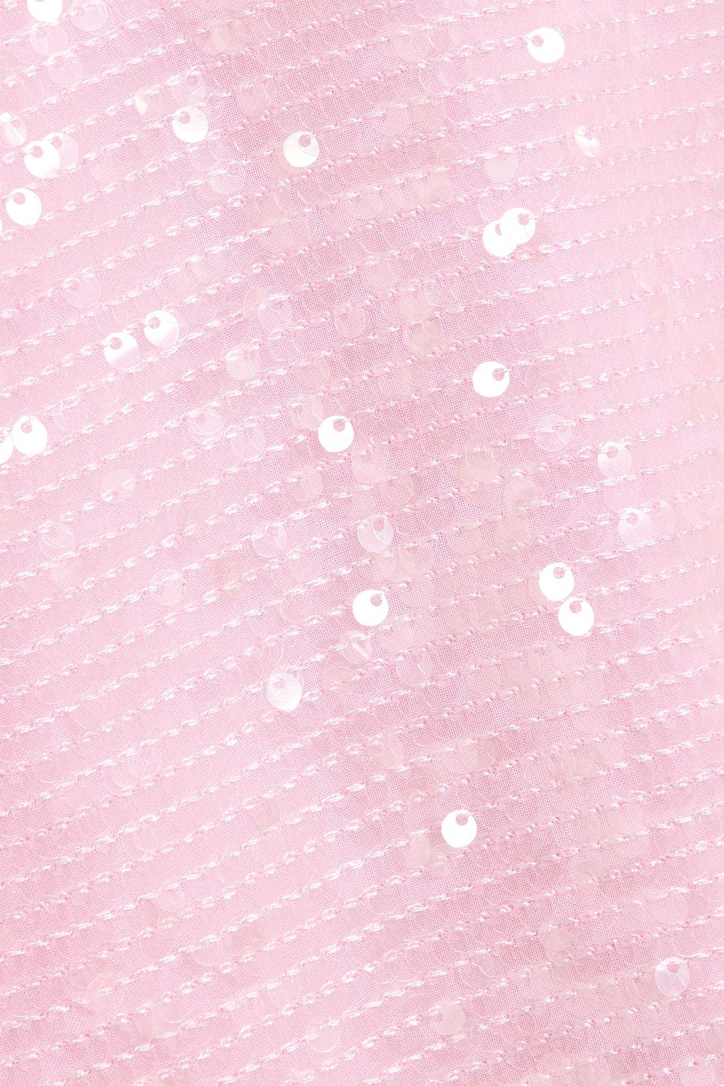 LAPOINTE Sequined chiffon midi dress