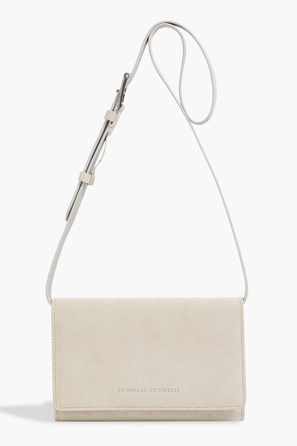 BRUNELLO CUCINELLI Suede shoulder bag | THE OUTNET