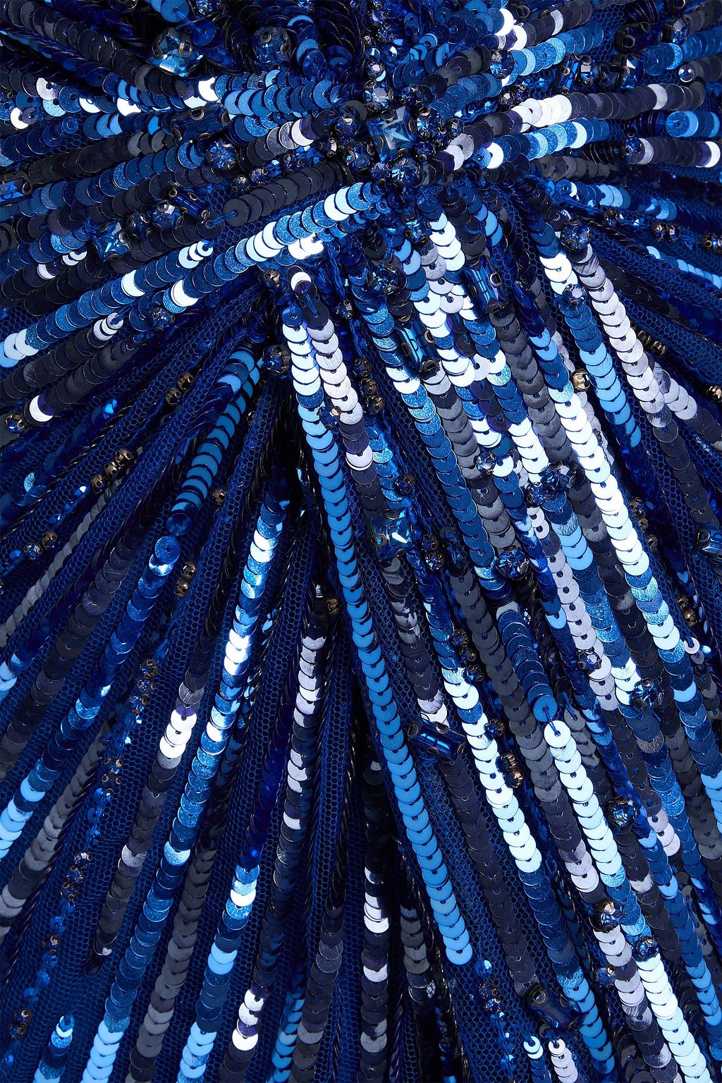 JENNY PACKHAM Cape-effect embellished tulle gown