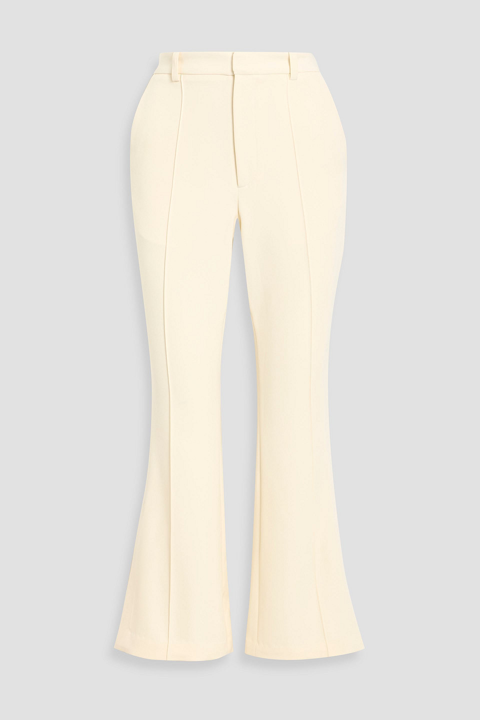 Lapointe Twill Flared Pants In Neutral