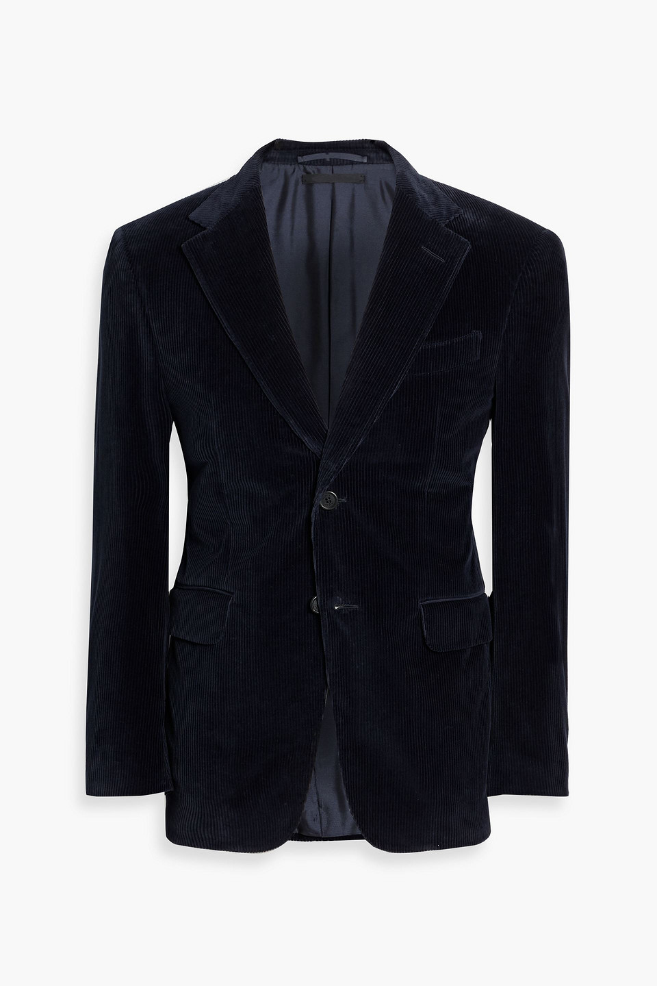 Dunhill Cotton-blend Corduroy Blazer In Blue