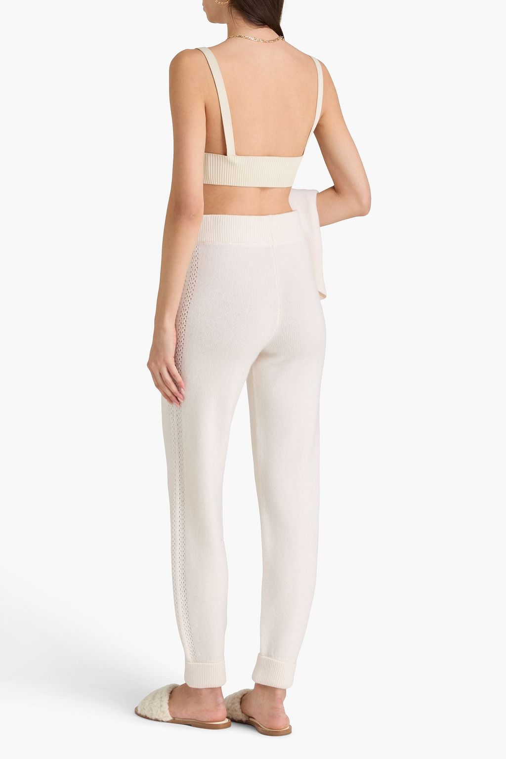 LE KASHA بنطال رياضي "ليمان" من الكشمير