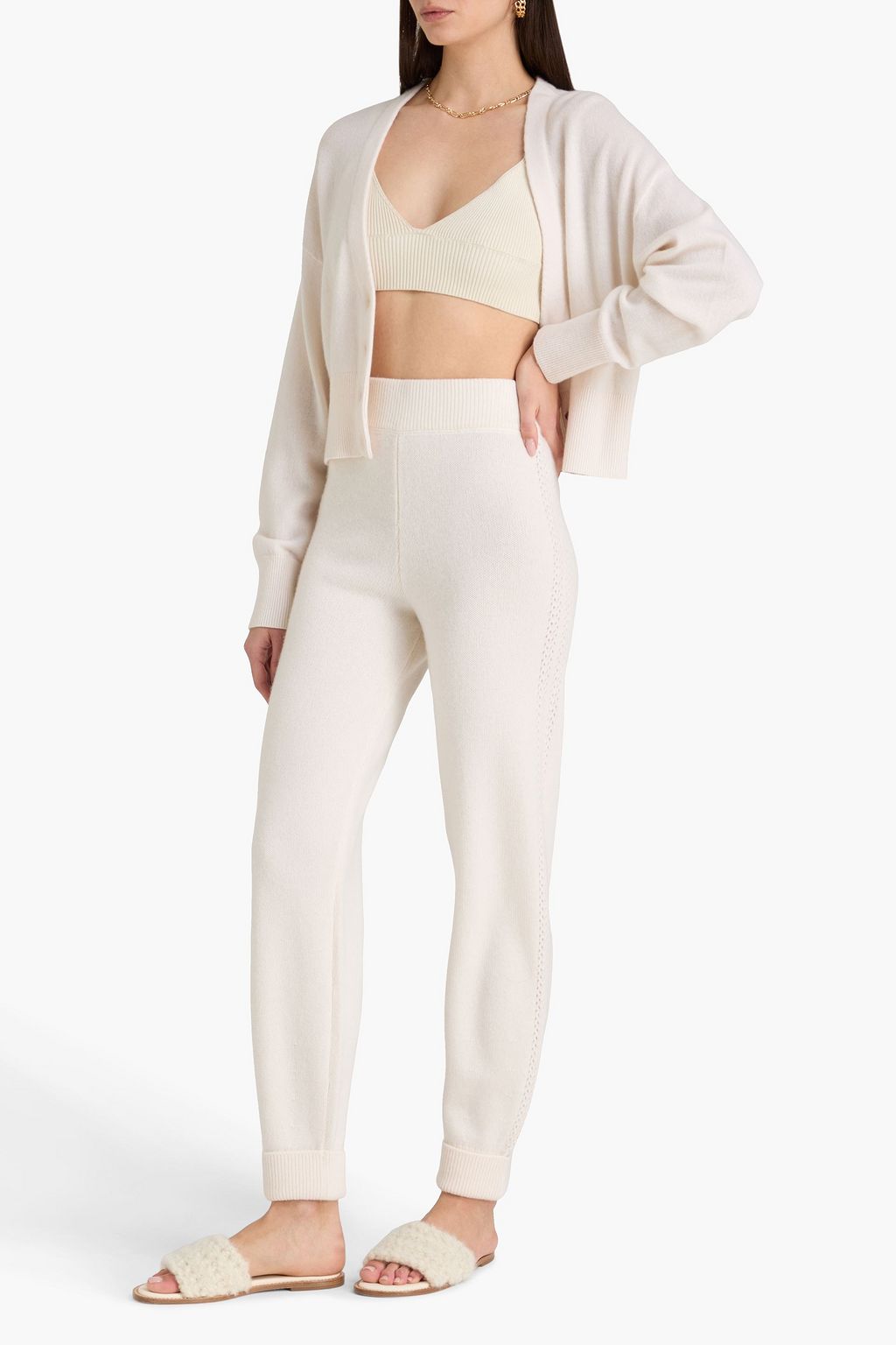 LE KASHA بنطال رياضي "ليمان" من الكشمير