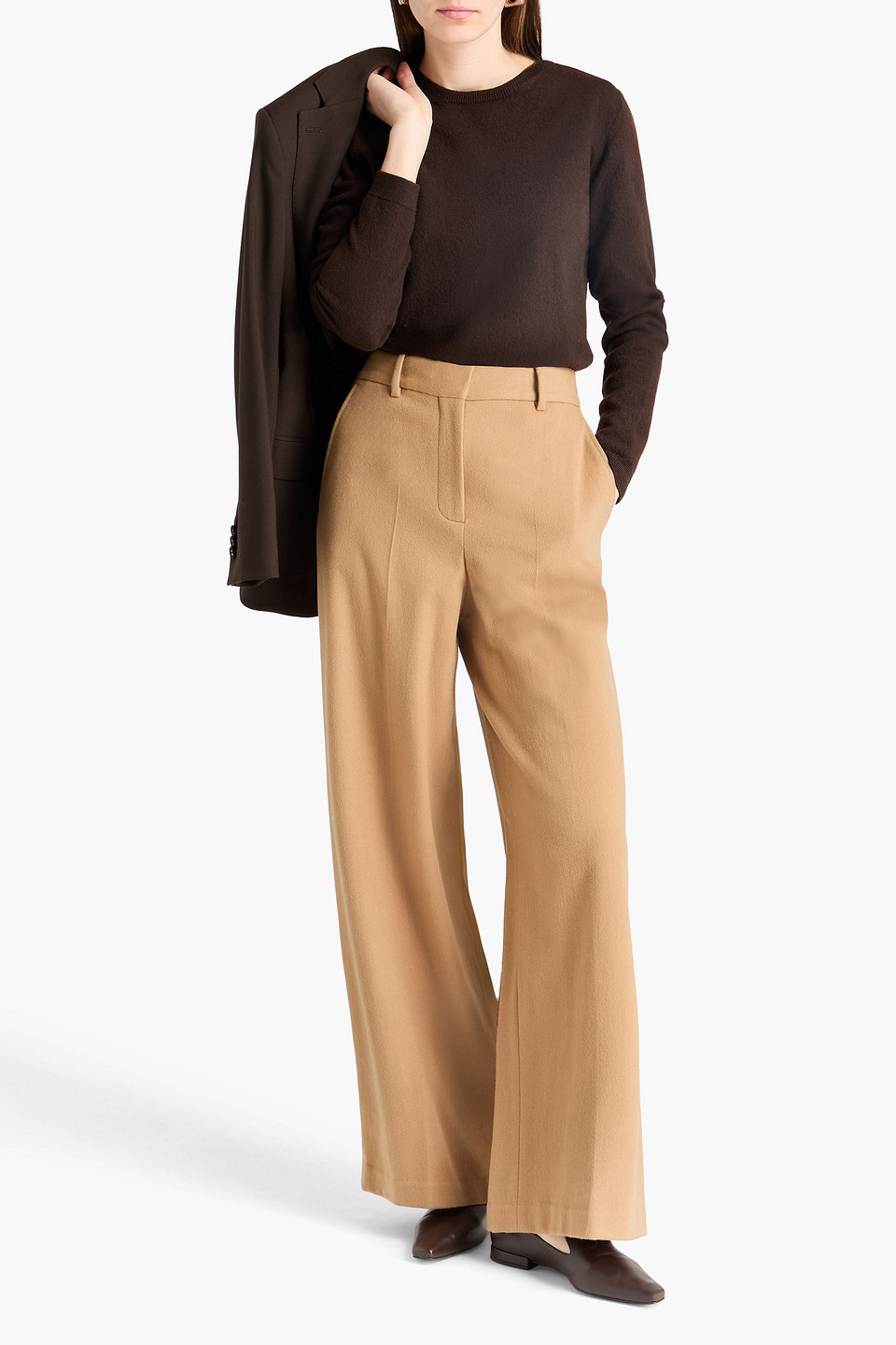  Officine Générale - Wollpullover „isabelle“ - Braun - Xs 