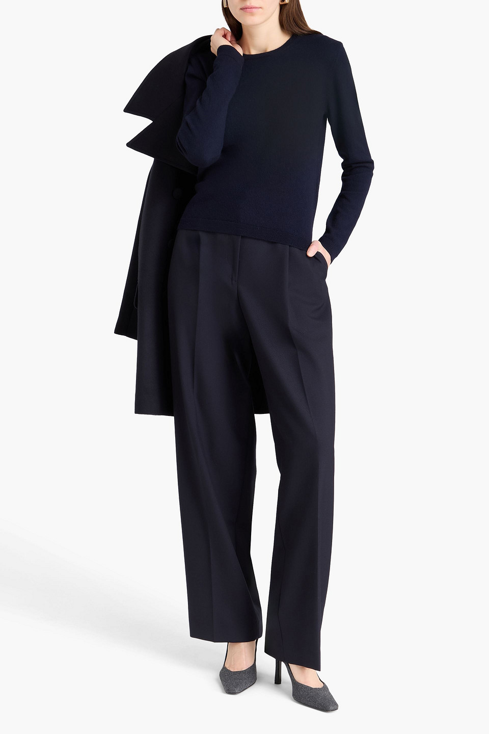  Officine Générale - Wollpullover „isabelle“ - Blau - Xs 