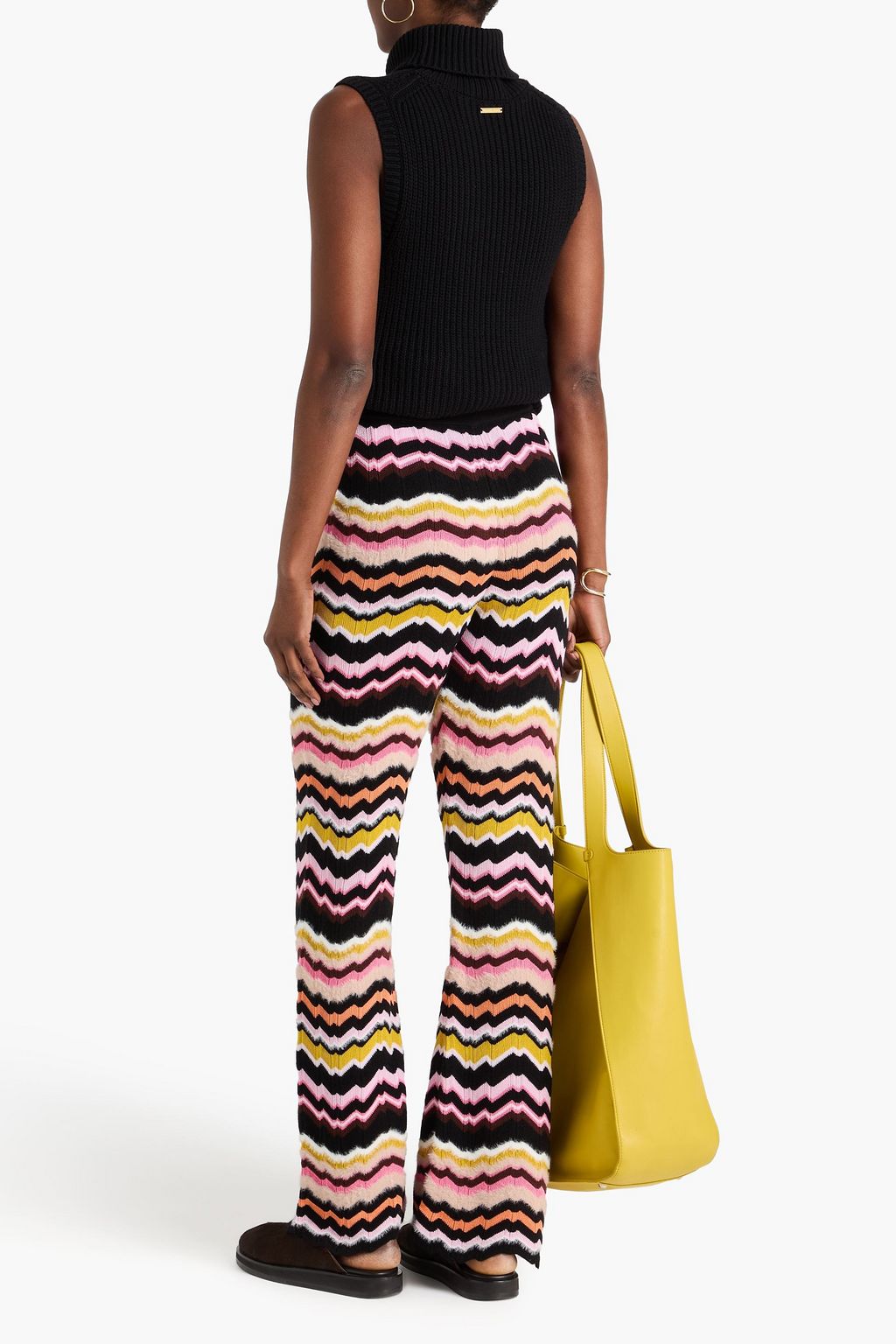 MISSONI Crochet-knit flared pants