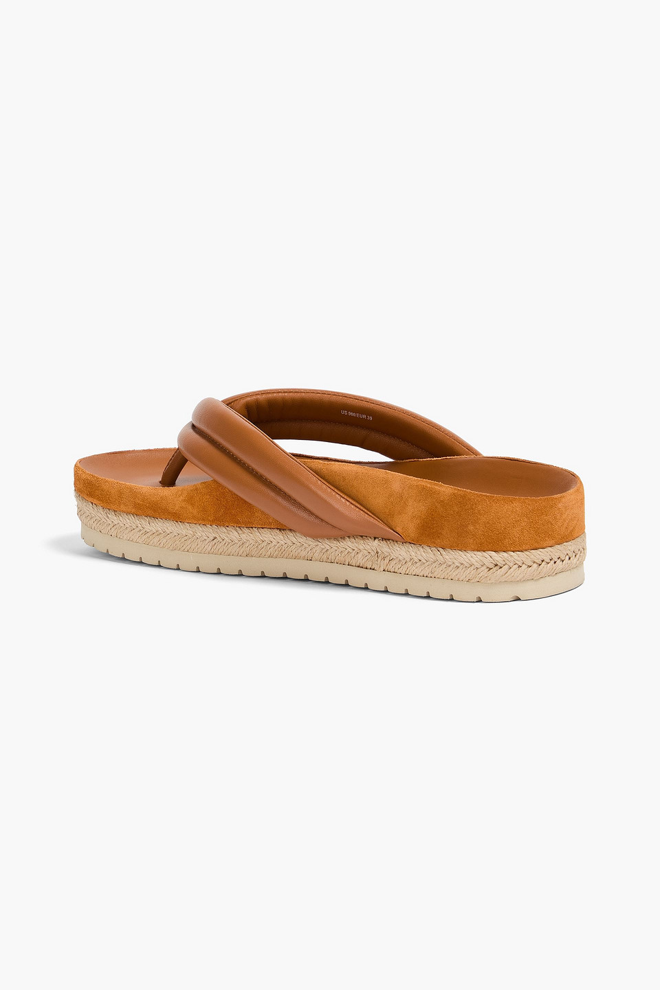  Vince. - Forest Leather Platform Sandals - Brown - Us 7 