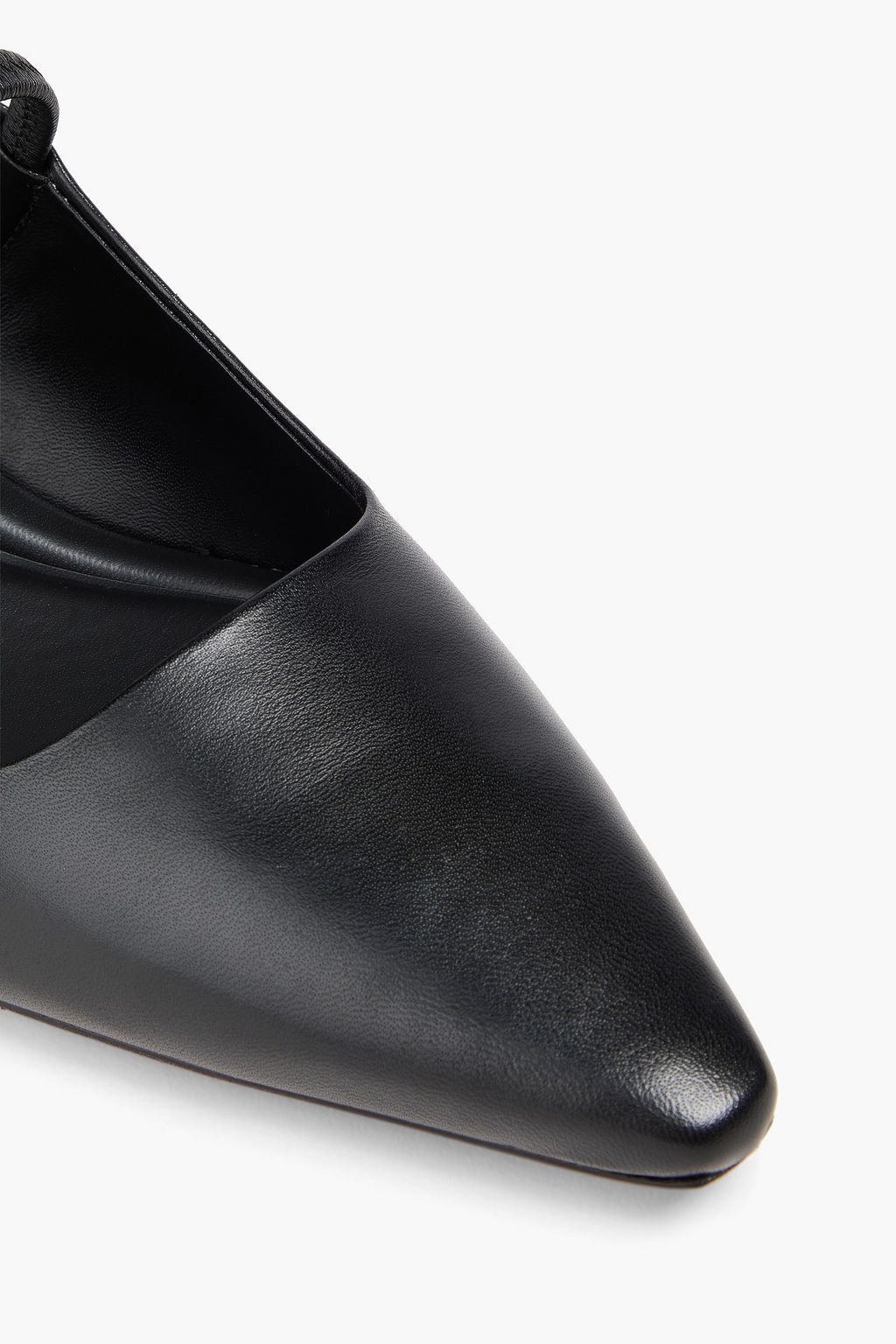 VINCE. Venice leather slingback pumps