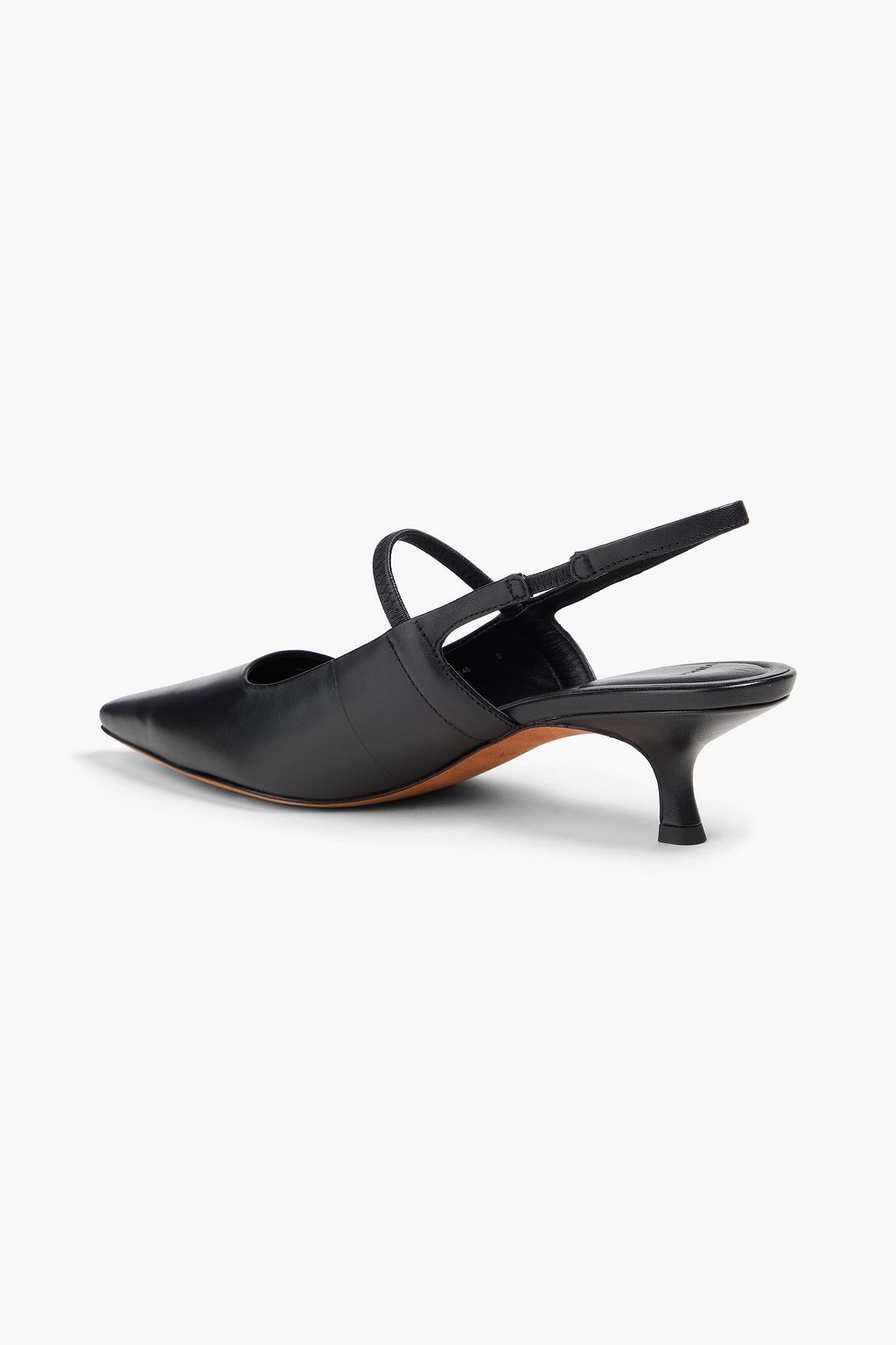 VINCE. Venice leather slingback pumps