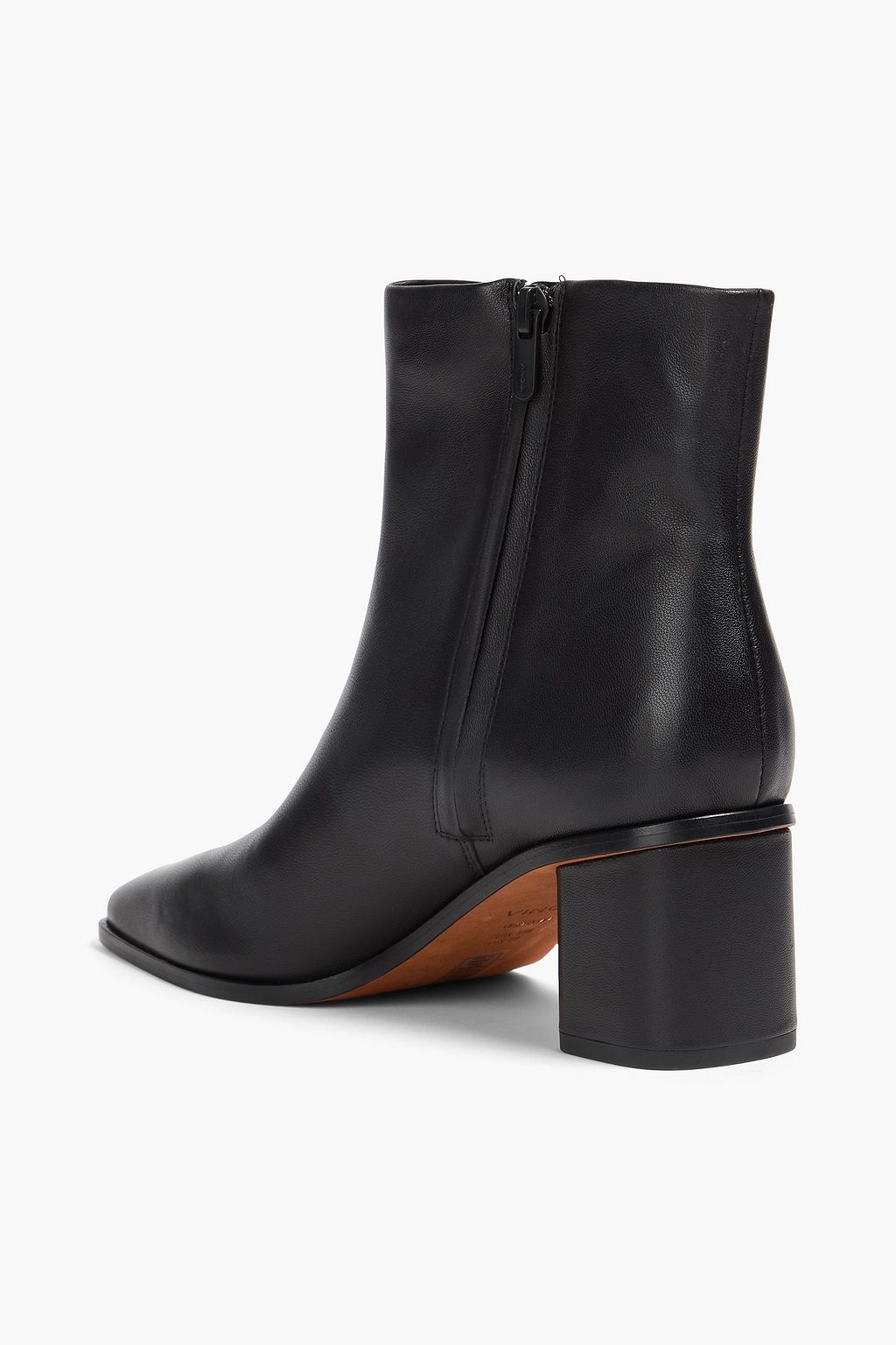 VINCE. حذاء بوت إلى الكاحل "جيما" من الجلد