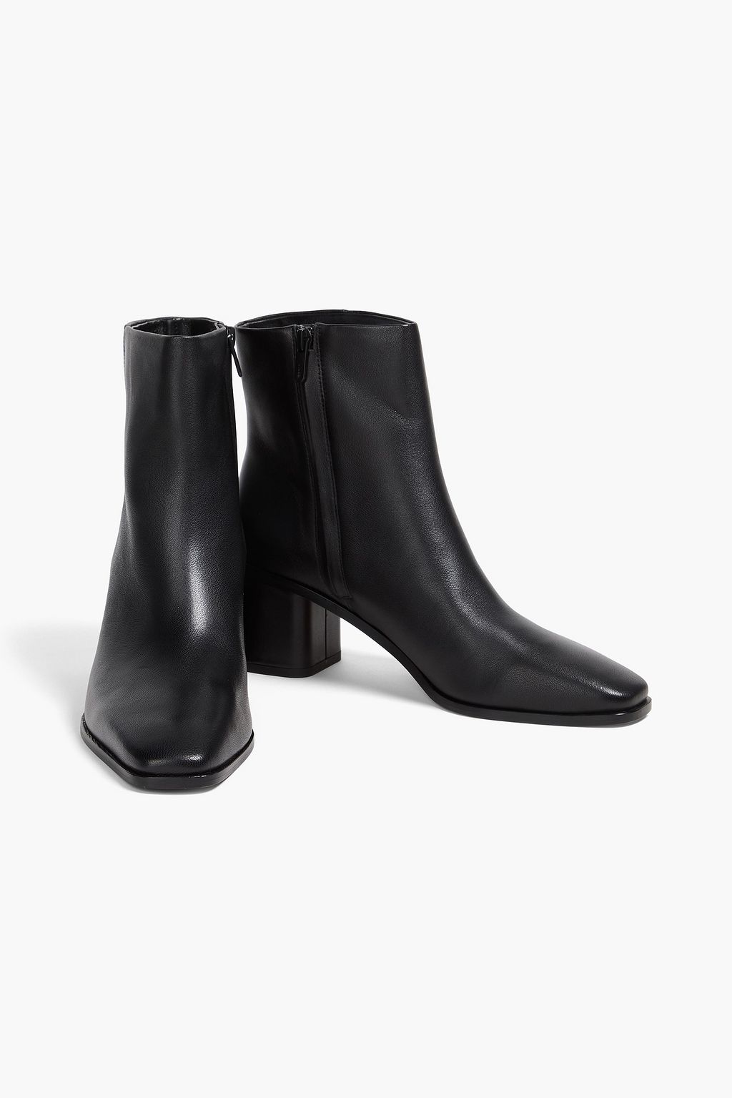 VINCE. حذاء بوت إلى الكاحل "جيما" من الجلد