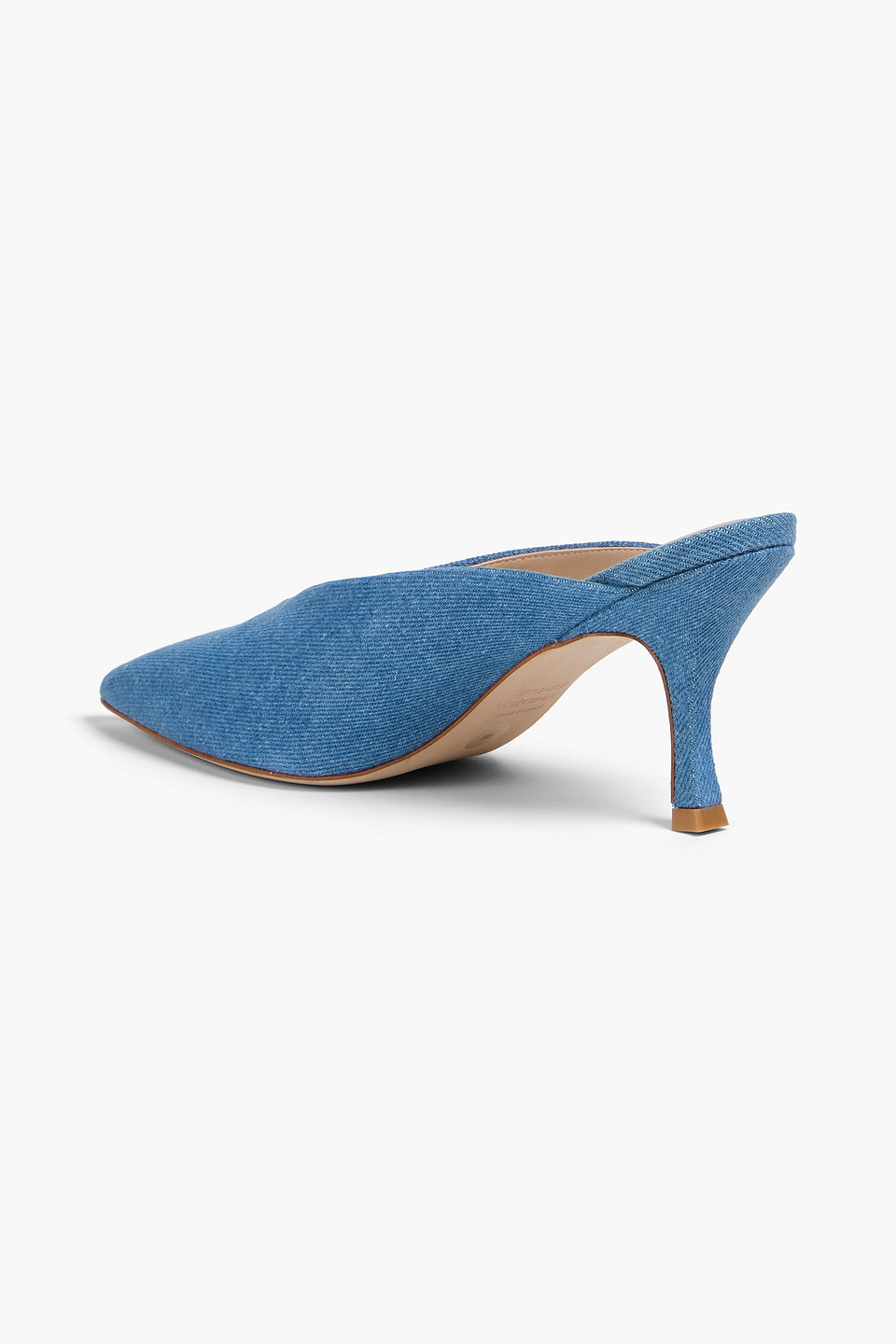  Stuart Weitzman - Lula Denim Mules - Blue - Us 7 