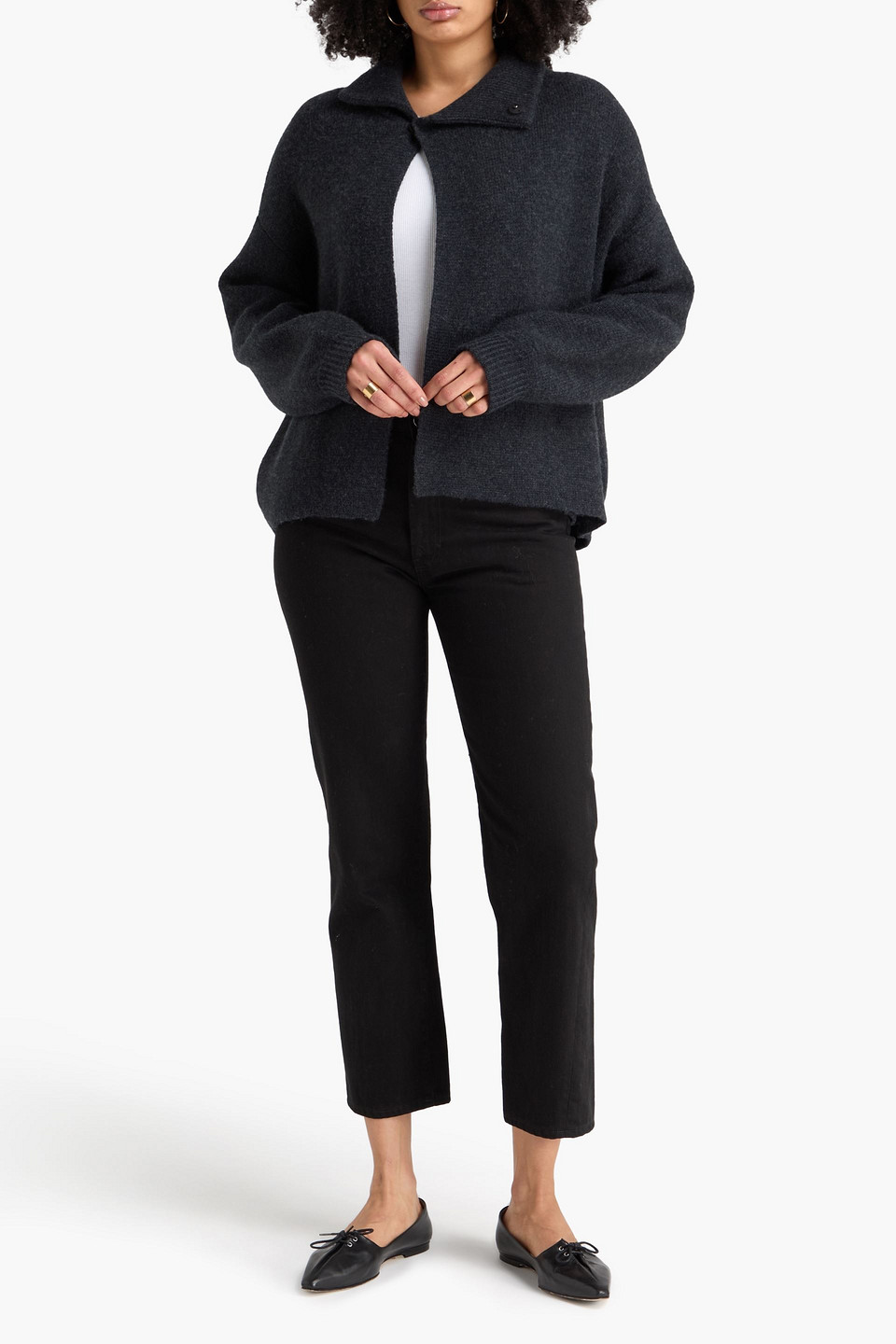  Le Kasha - Cardigan „etretat“ Aus Kaschmir - Blau - Onesize 