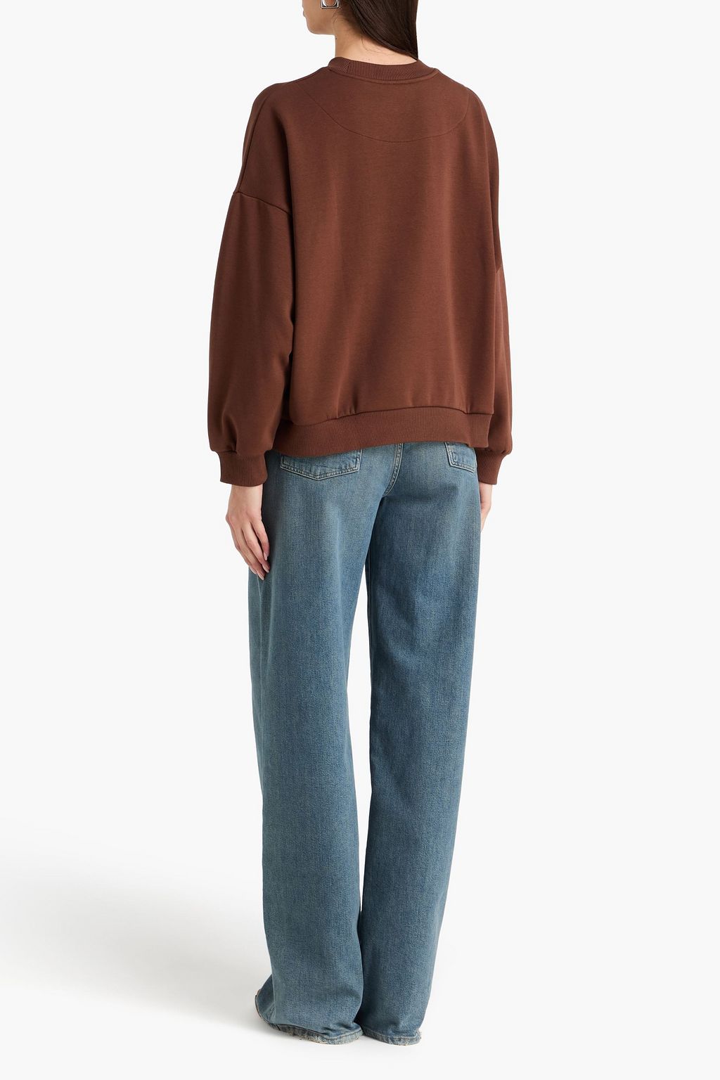 FARM RIO سويت شيرت من الصوف الناعم بطبعات