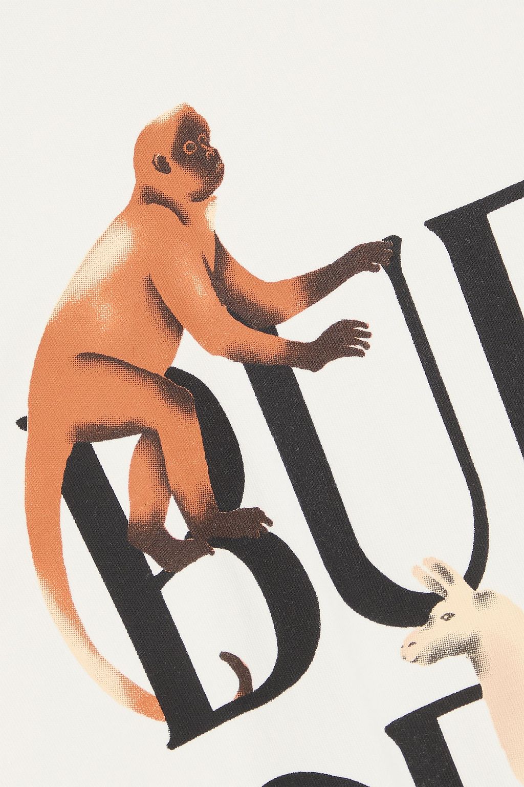 FARM RIO Printed cotton-jersey T-shirt