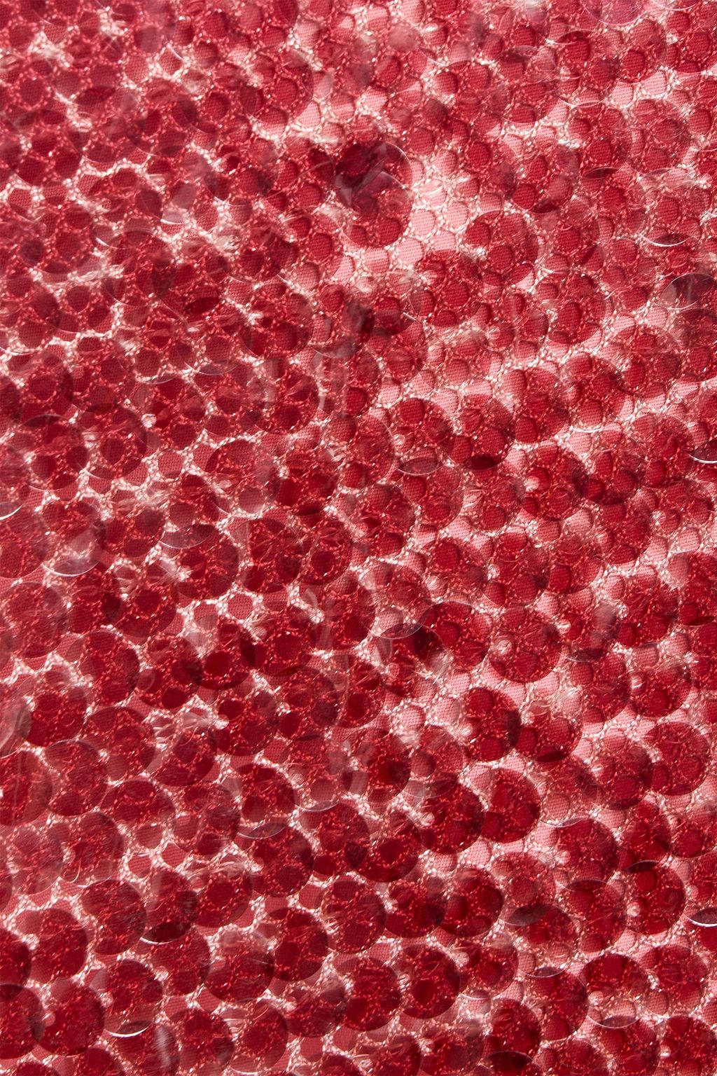 SIMKHAI Alayna sequined mesh mini dress