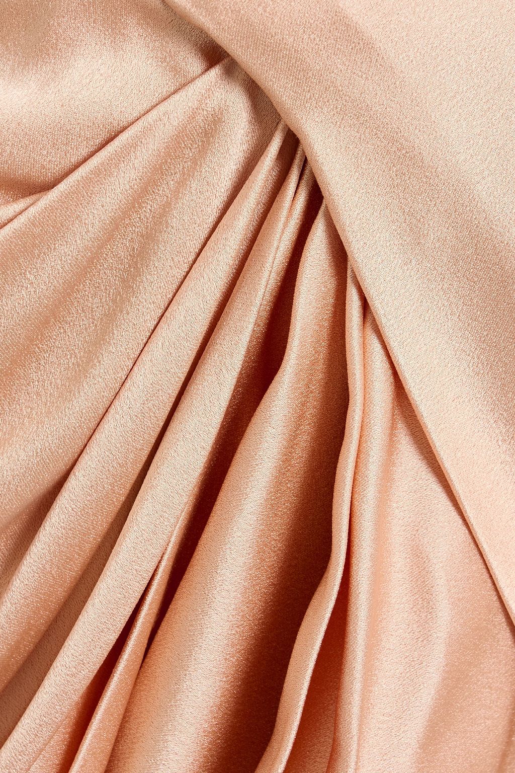 STELLA MCCARTNEY Strapless embellished draped mini dress