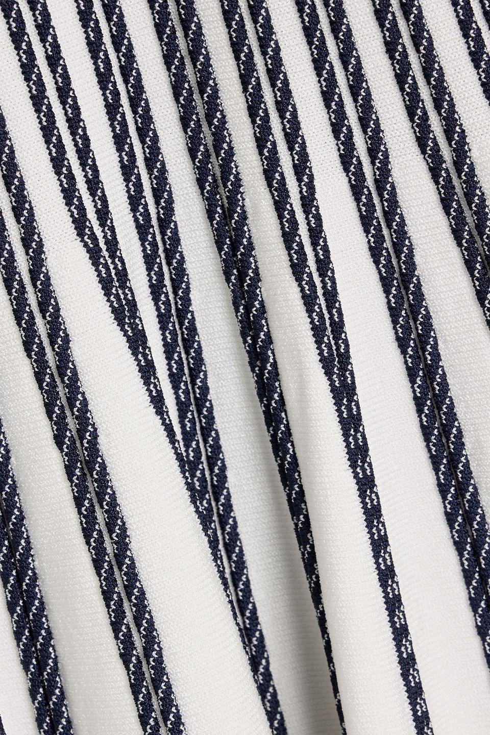 Simkhai Beckett Jacquard-knit Mini Dress In Black