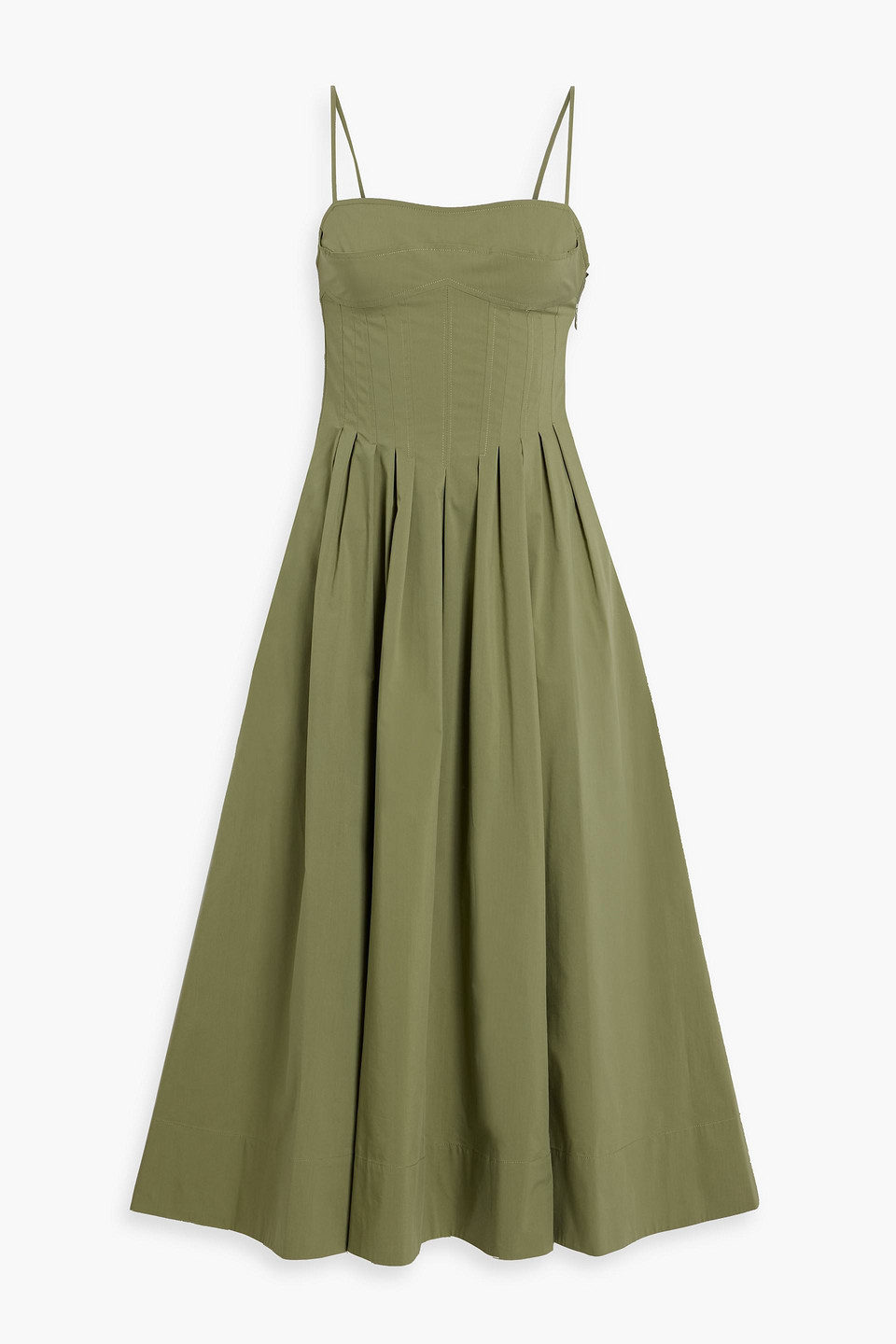 green emerald velvet dress Simkhai Women's Steph Mini Dress main image 0