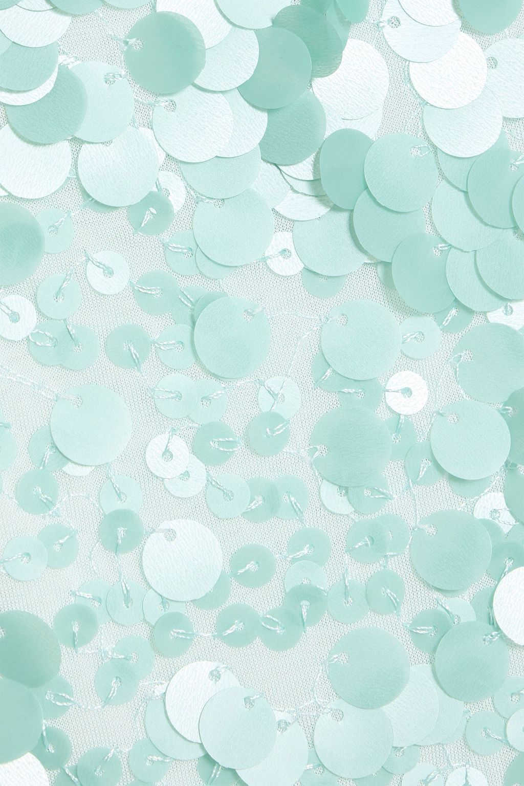 SIMKHAI Lollie sequined jersey mini dress