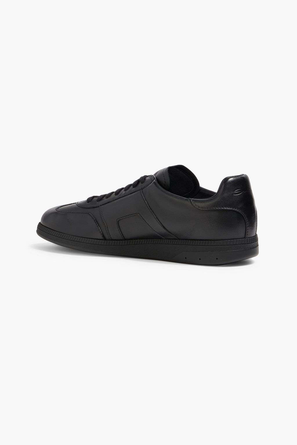 SANTONI Dbs leather sneakers