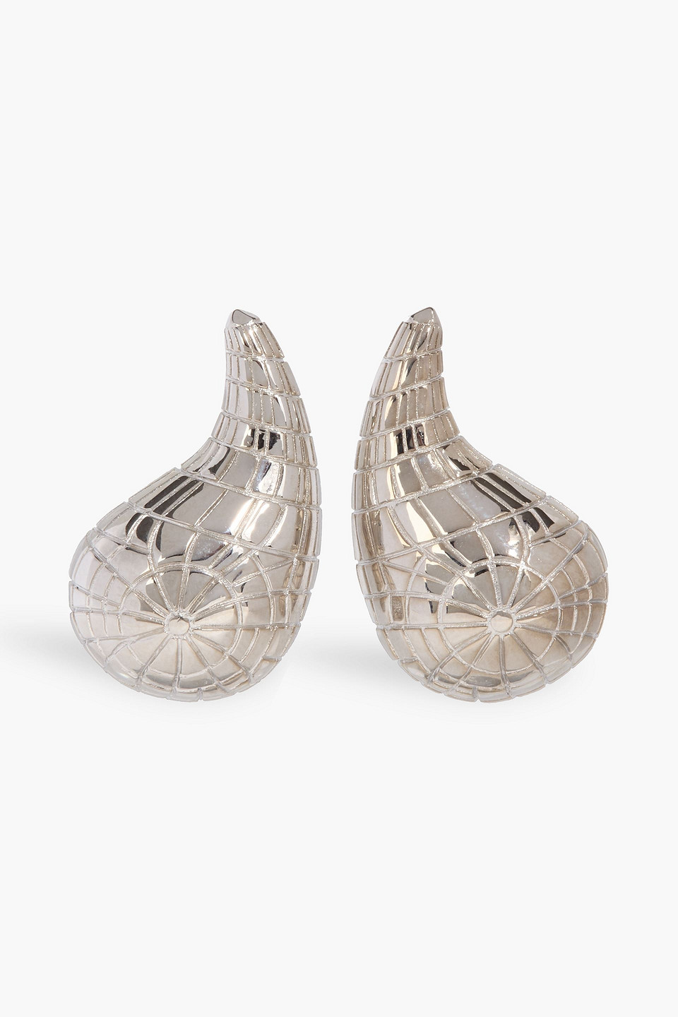 Oscar De La Renta Silver-tone Earrings