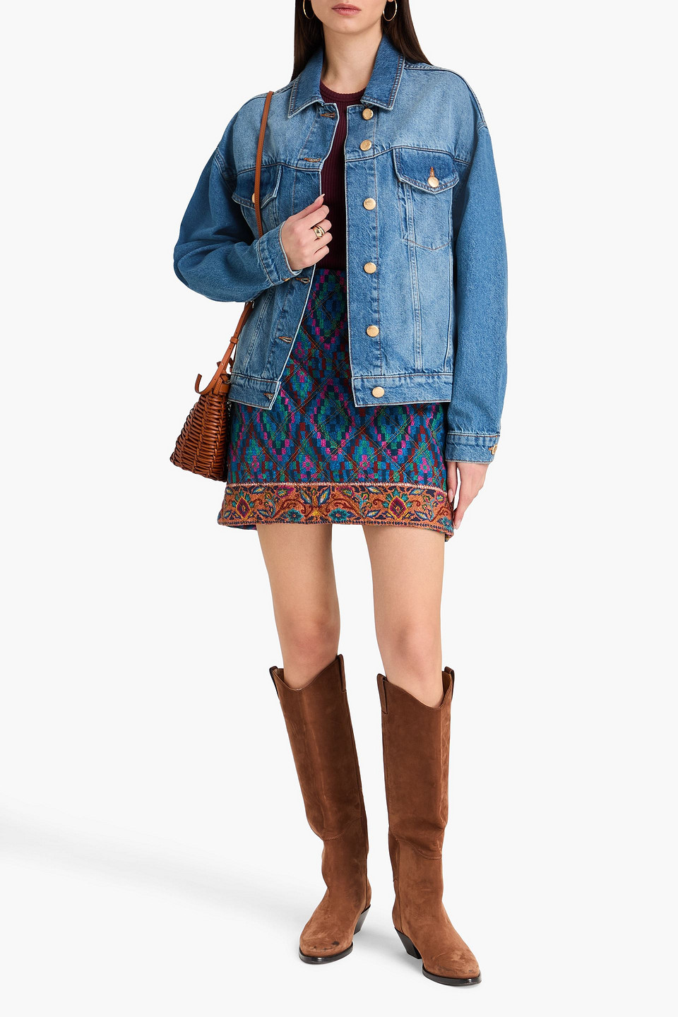  Farm Rio - Jeansjacke - Blau - Xs 