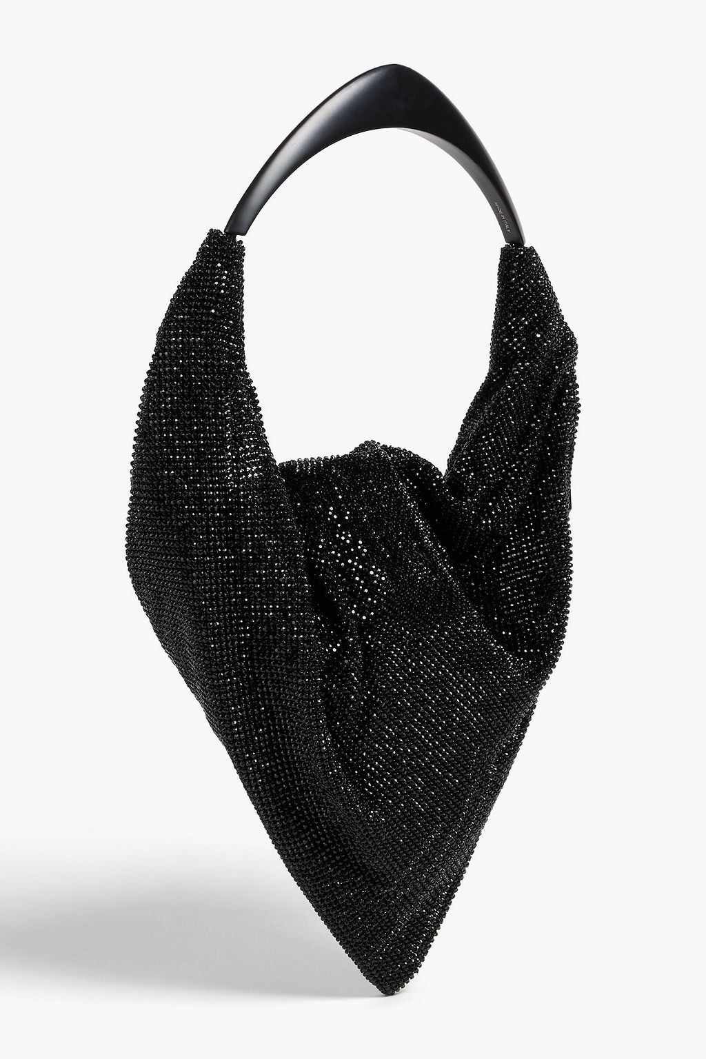 BENEDETTA BRUZZICHES حقيبة كتف "أورسولينا" من الزرد ومزينة بالكريستال