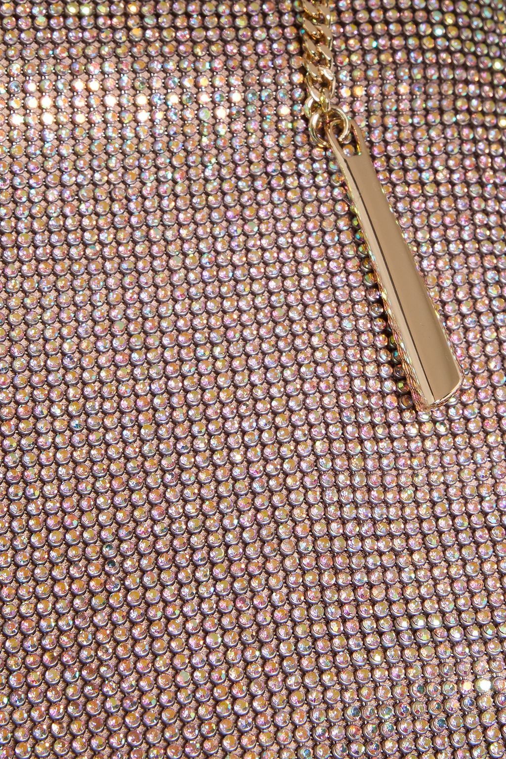 BENEDETTA BRUZZICHES La Luisa crystal-embellished silk-satin pouch