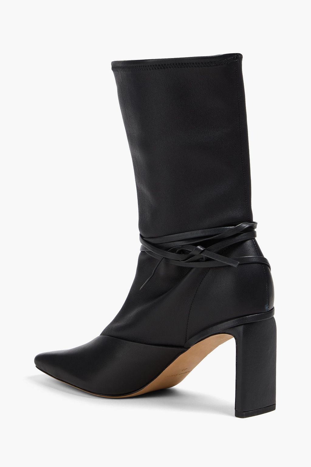 SIMKHAI Tanner stretch-leather sock boots