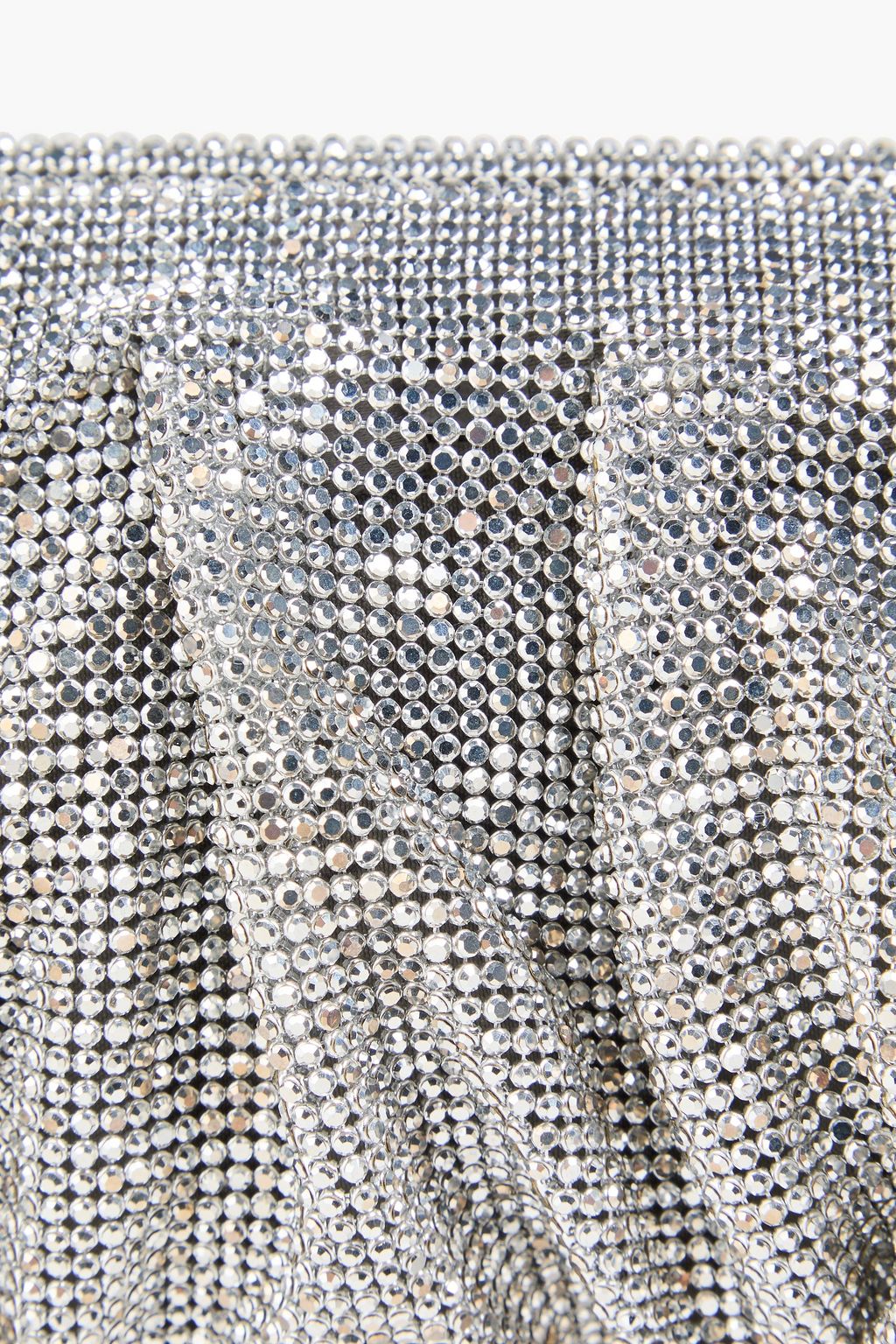 BENEDETTA BRUZZICHES Venus La Grande crystal-embellished chainmail clutch
