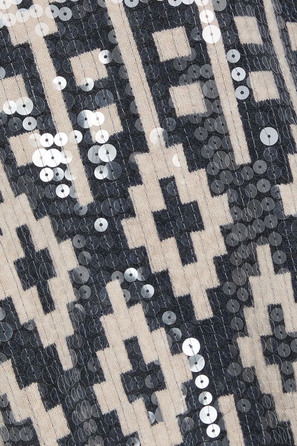 BRUNELLO CUCINELLI Pullover aus einer Woll-Kaschmirmischung mit Pailletten