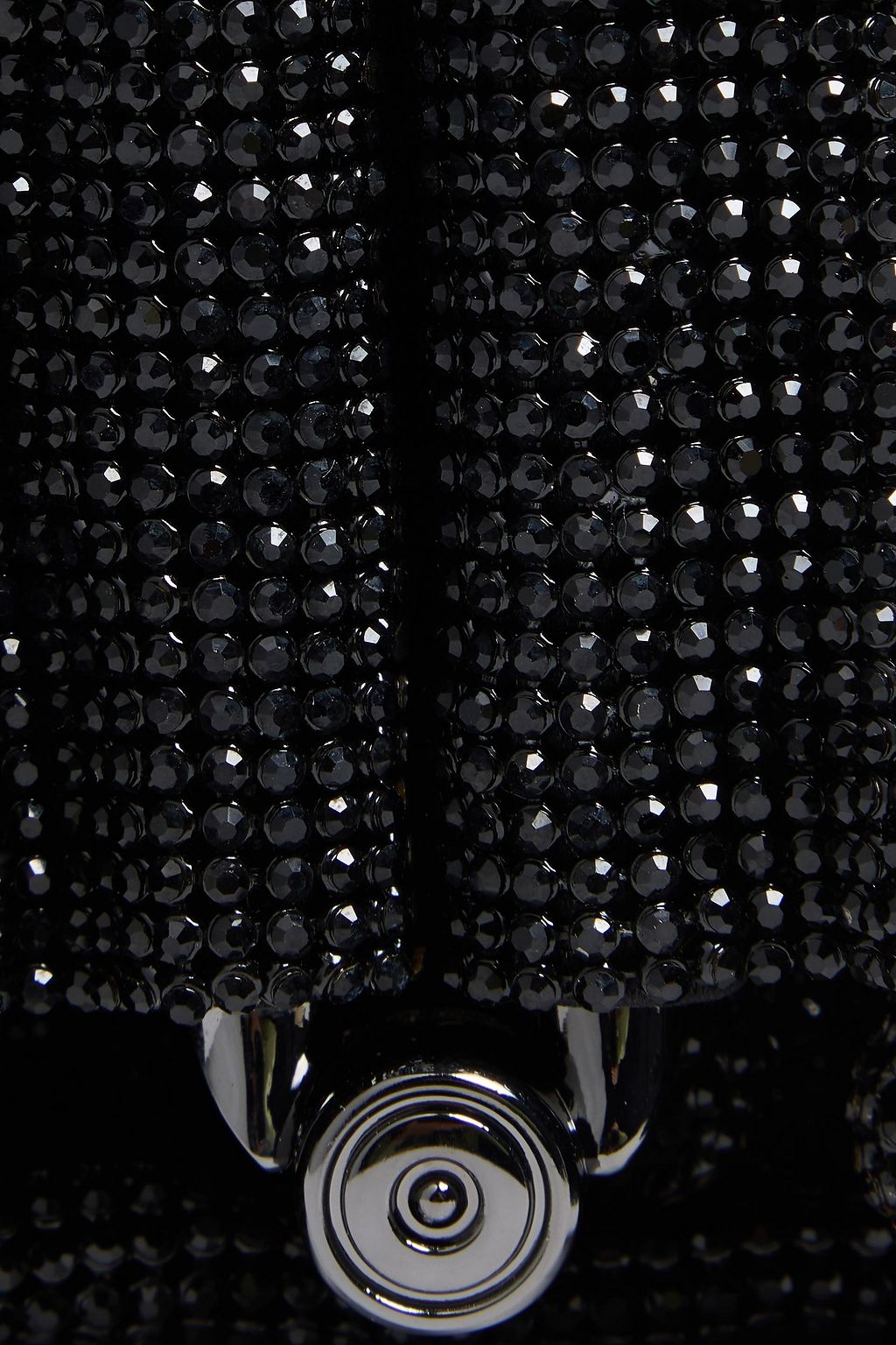 BENEDETTA BRUZZICHES Venus La Grande crystal-embellished chainmail clutch