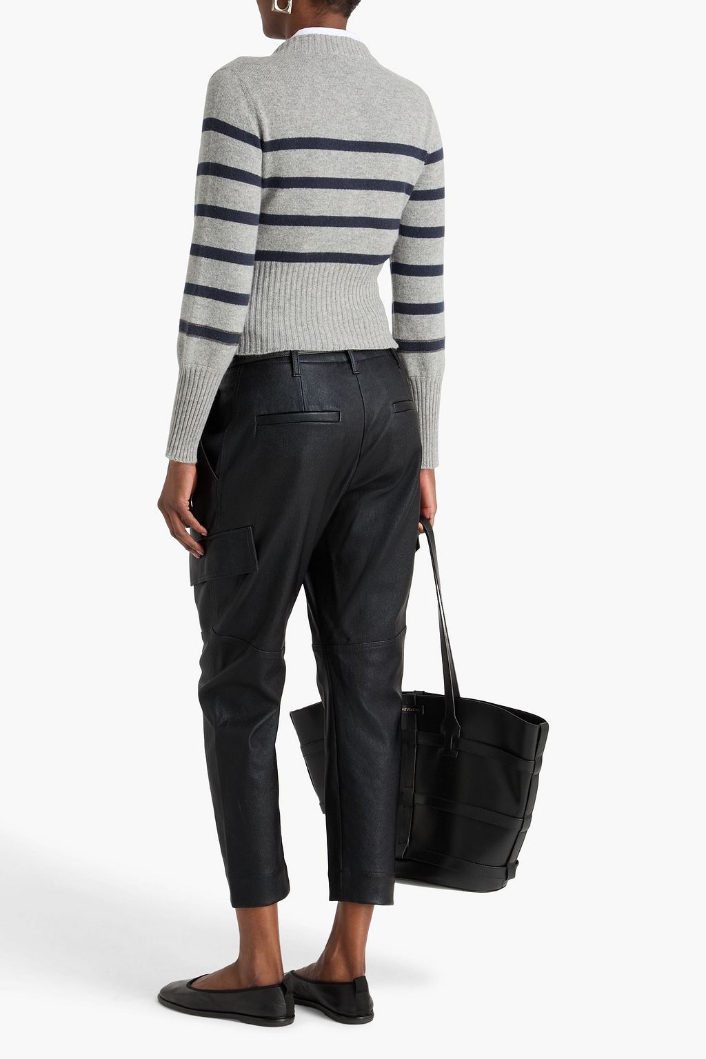 BRUNELLO CUCINELLI Gestreifter Cardigan aus Kaschmir