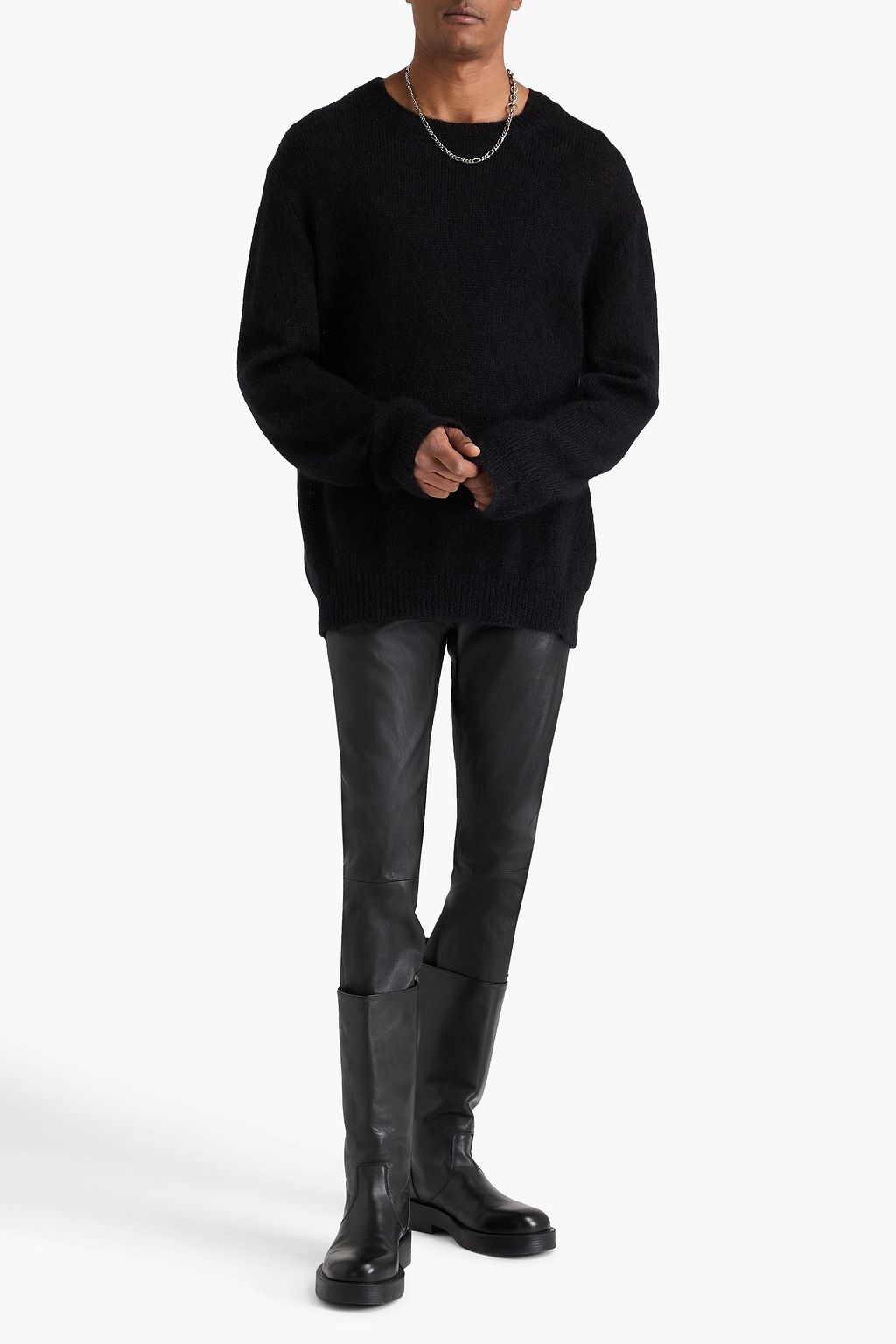 DOLCE&GABBANA Mohair-blend sweater