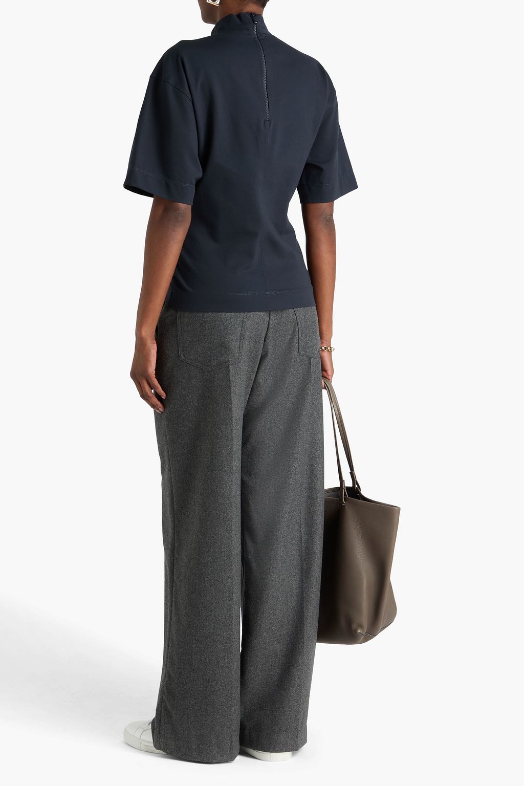 BRUNELLO CUCINELLI Jersey turtleneck top