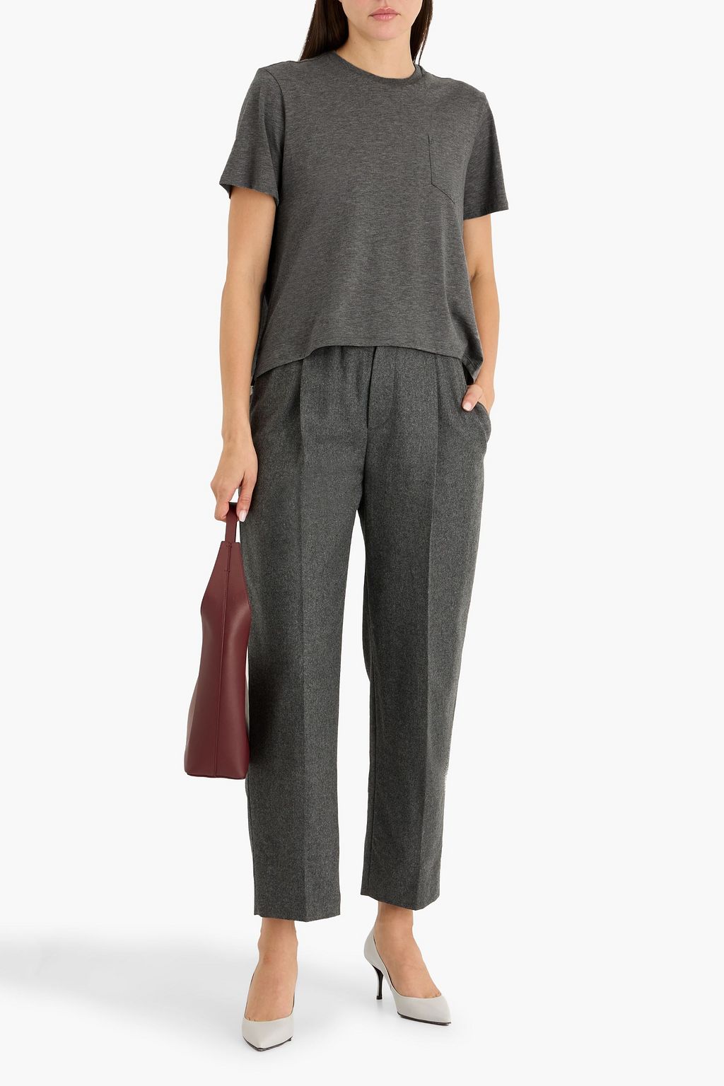 THEORY Apex Pima cotton-jersey T-shirt