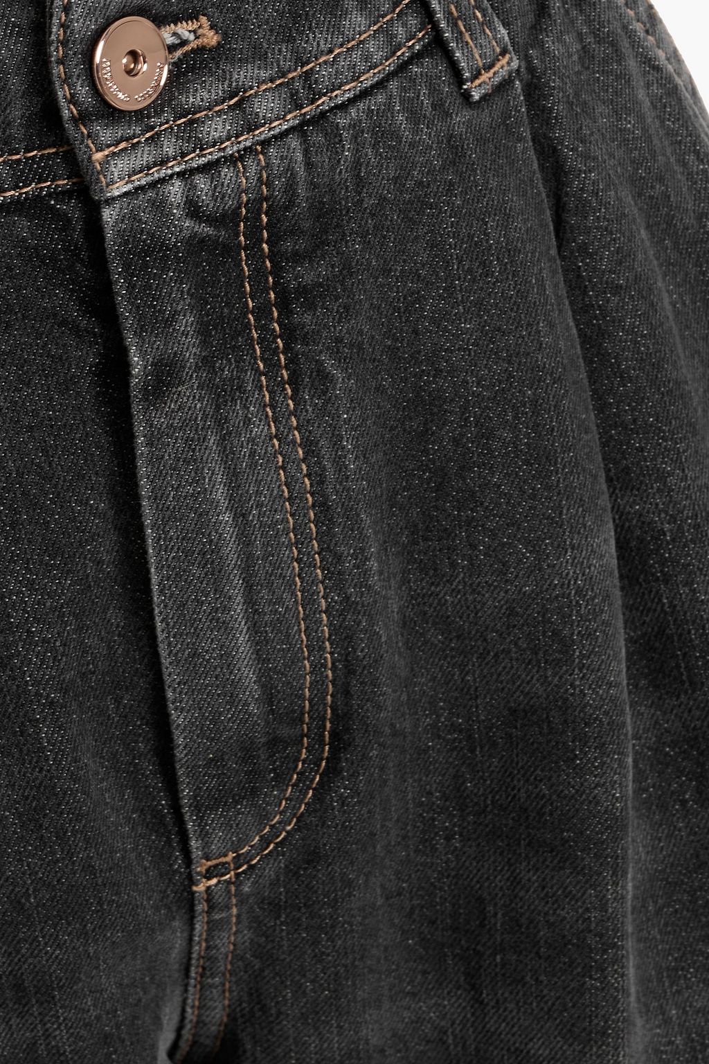 BRUNELLO CUCINELLI High-rise barrel-leg jeans