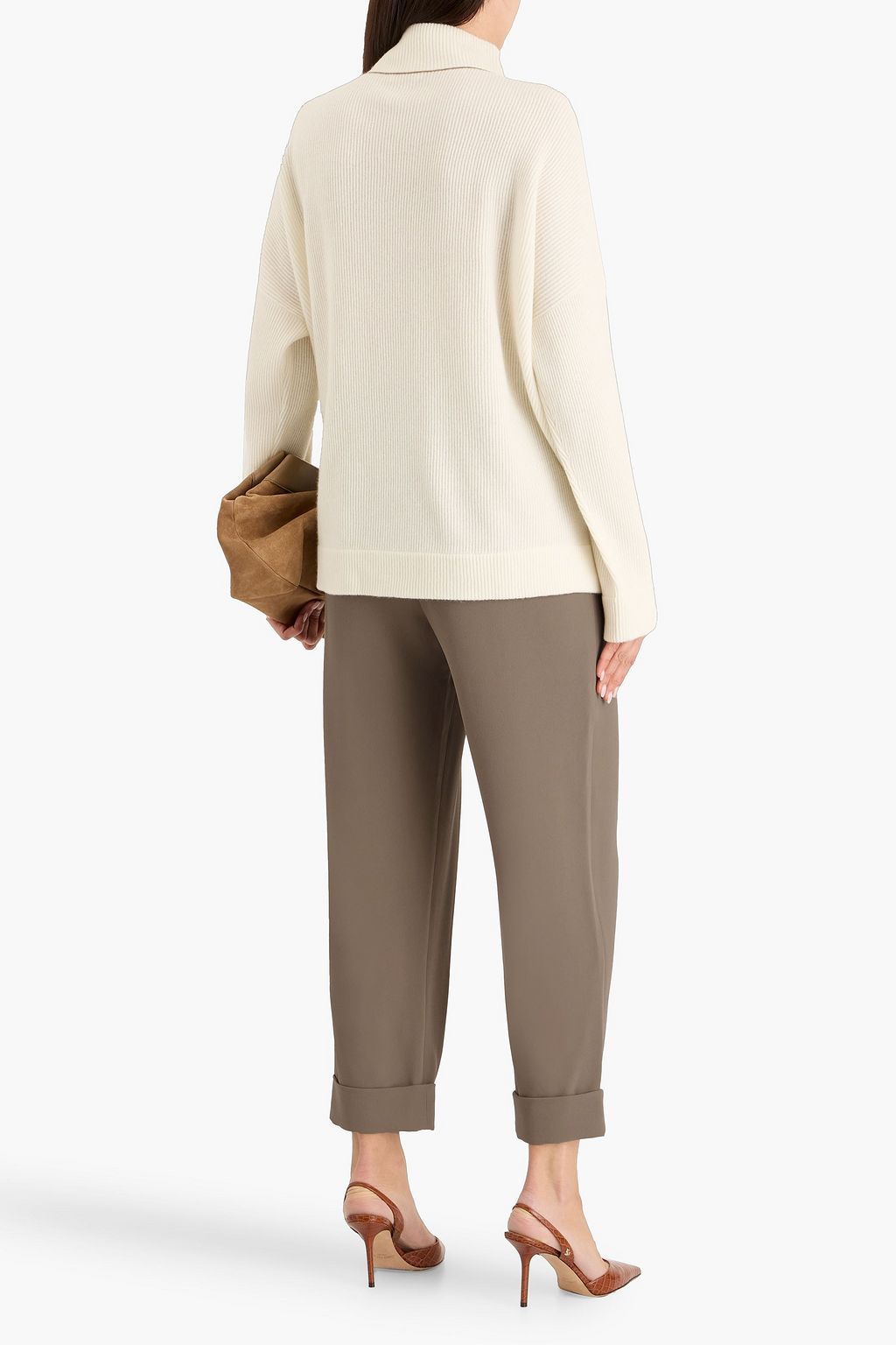 BRUNELLO CUCINELLI Crepe tapered pants