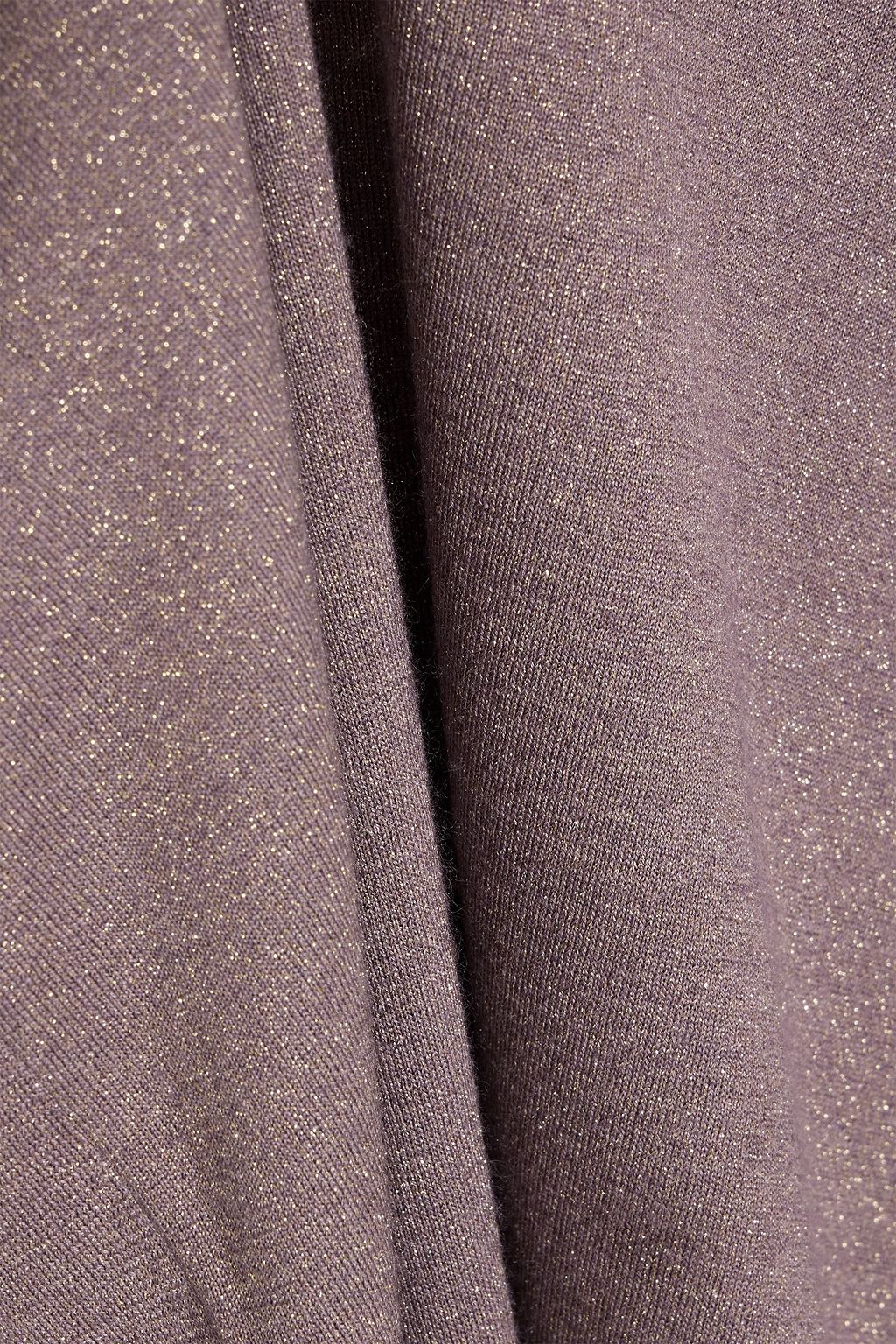 BRUNELLO CUCINELLI Metallic cashmere-blend sweater