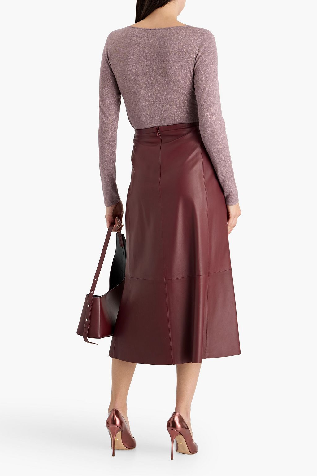 BRUNELLO CUCINELLI Metallic cashmere-blend sweater