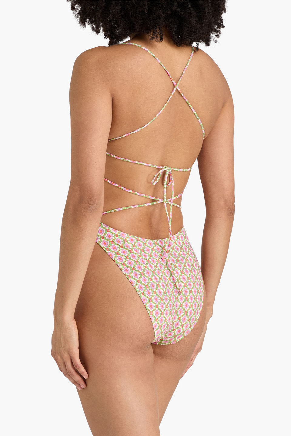  Tory Burch - Badeanzug Mit Print - Pink - Xs 