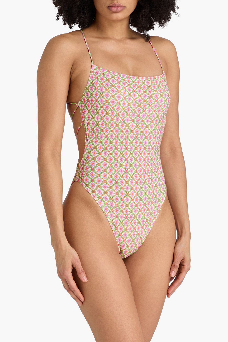  Tory Burch - Badeanzug Mit Print - Pink - Xs 