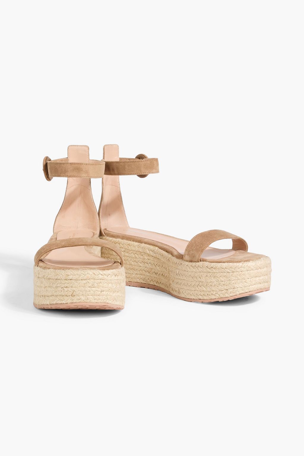 GIANVITO ROSSI Seville 40 suede platform sandals | THE OUTNET