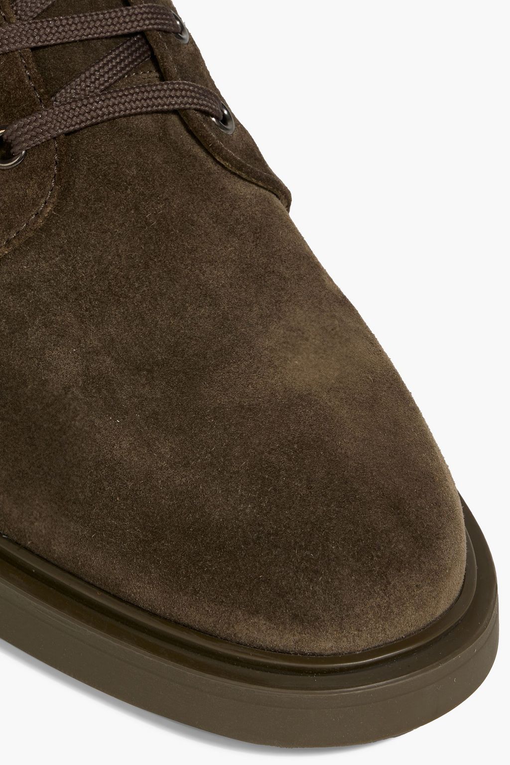 GIANVITO ROSSI Richard suede brogue boots