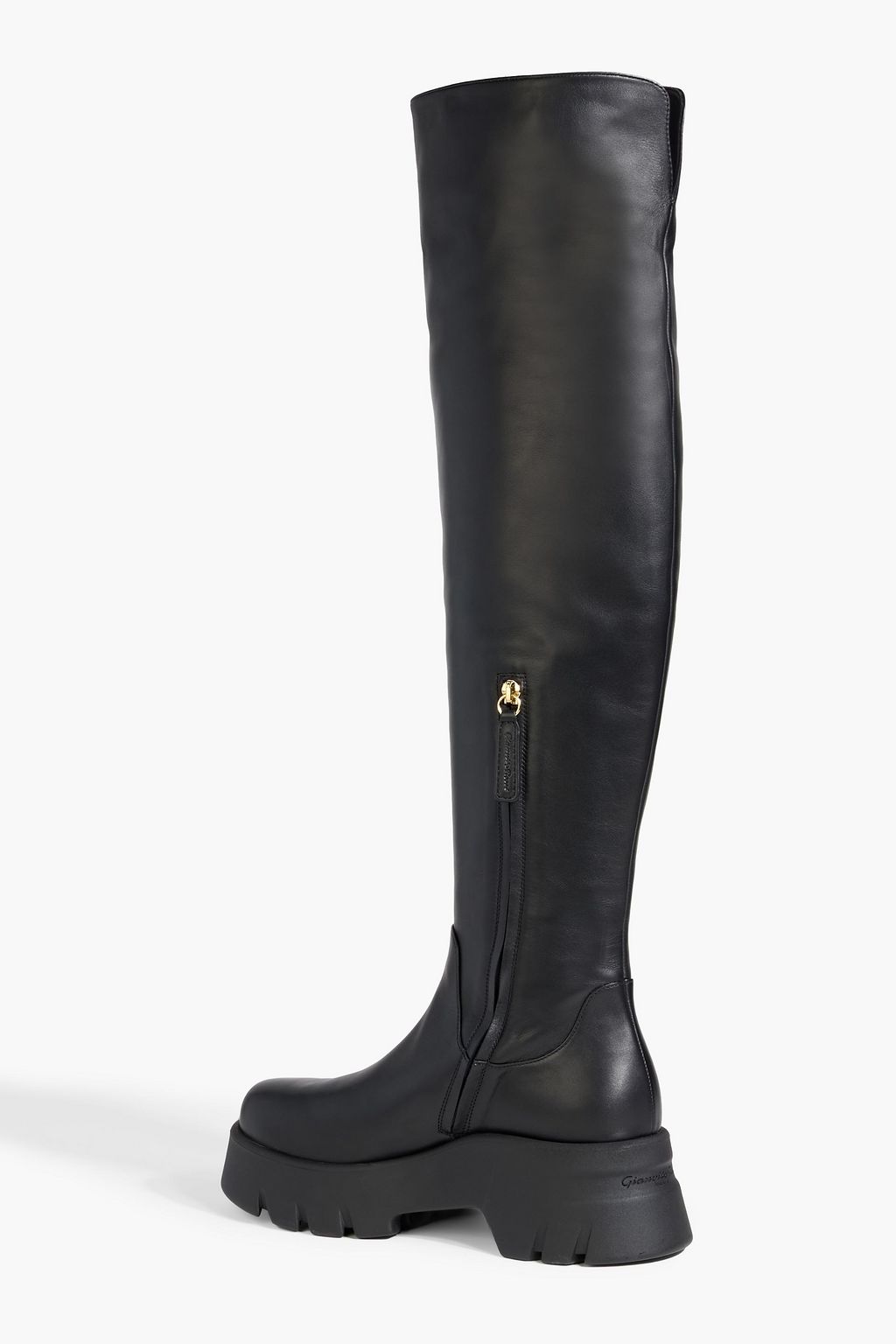 GIANVITO ROSSI Montey leather platform over-the-knee boots